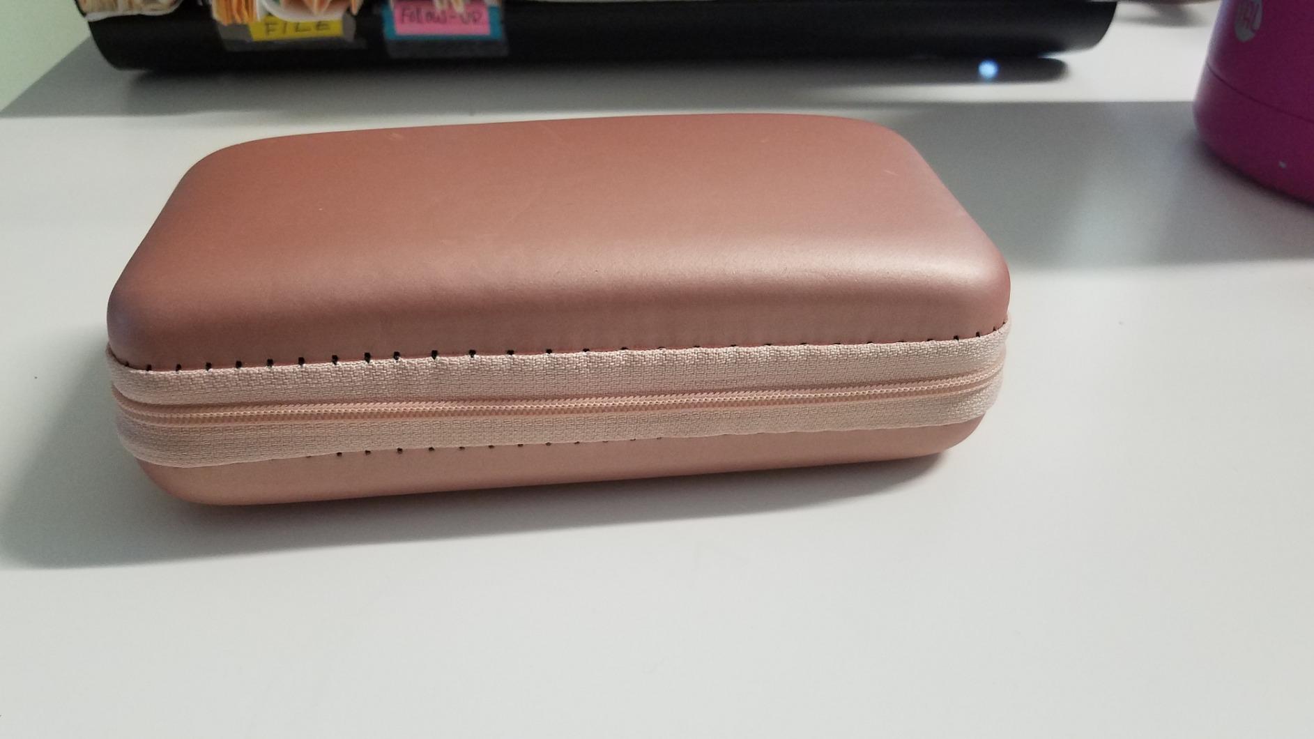 iMangoo Travel Essential Electronics Organizer Charger Case Carrying Pouch | 6.5x3.2x1 Power Bank Tech Accessories Protective Storage Shockproof Portable Purse Men Women School Office Trips Must Have customer photo 2