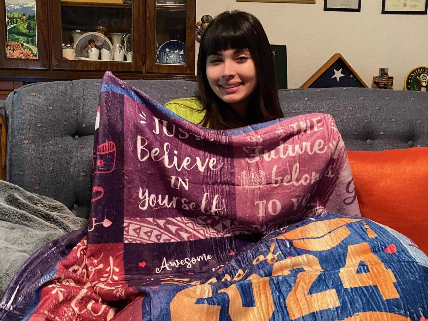 Graduation Gifts Blanket - Class of 2026 Throw 50x60 Inches customer photo 1