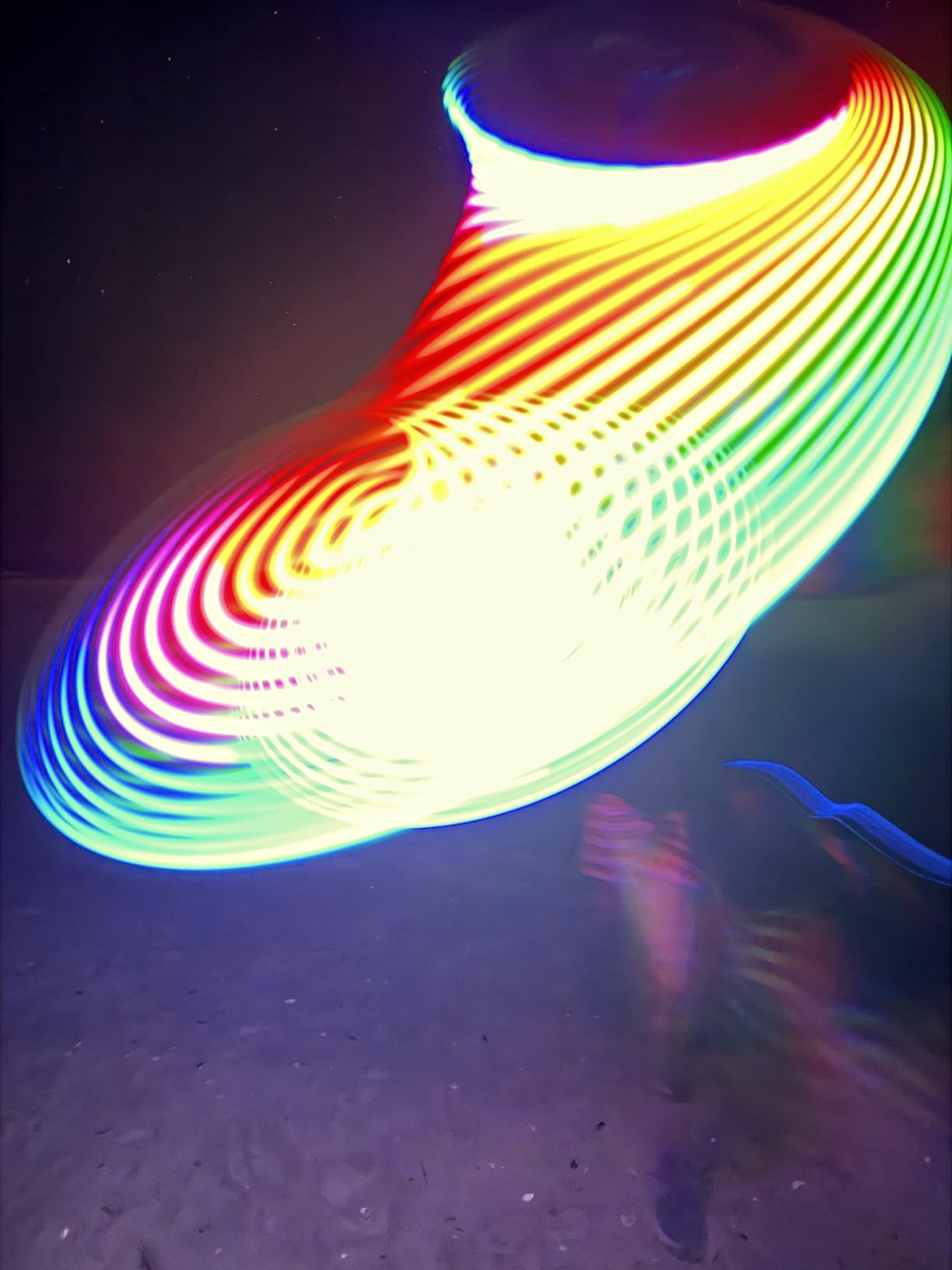 TOSY Flying Disc - 16 Million Colors RGB LED, Extremely Bright, Smart Modes, Camping Essentials for Teens/Kids customer photo 2