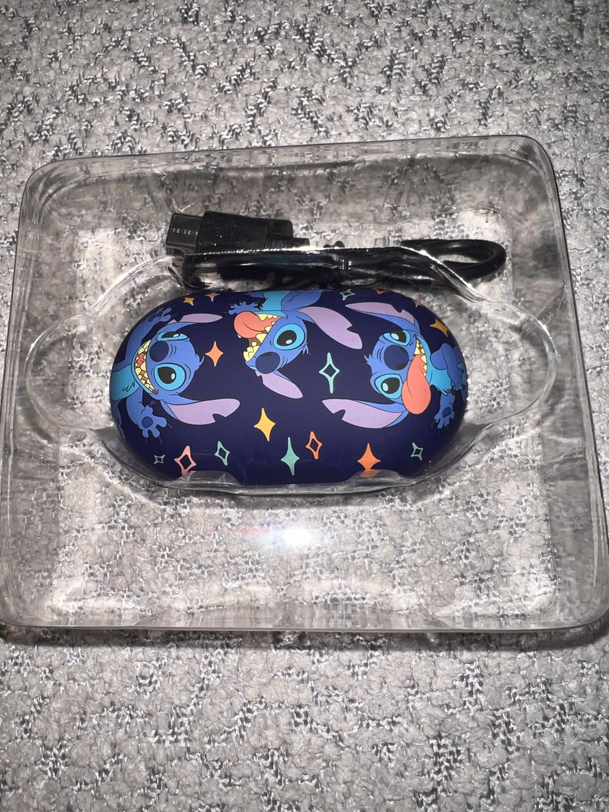 Disney Lilo and Stitch Bluetooth Earbuds w/Charging Case- Wireless Headphones w/Built-in Mic+ Up to 30 Hrs Playtime- Lilo and Stitch Gifts for Girls,Boys,Women,Men,All Fans of Lilo and Stitch Stuff customer photo 2