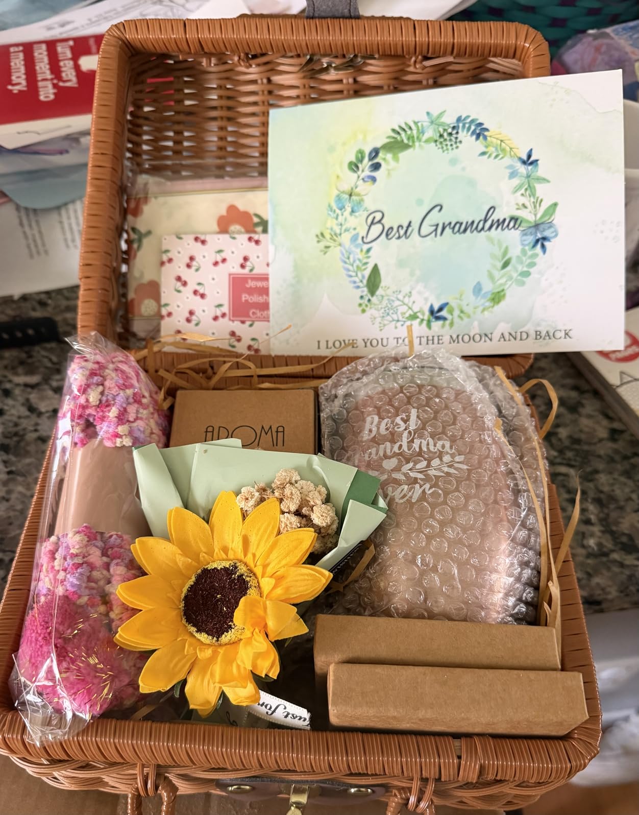 Graduation and Appreciation Gifts for Teacher - Unique Thank You Gift Basket Box customer photo 1