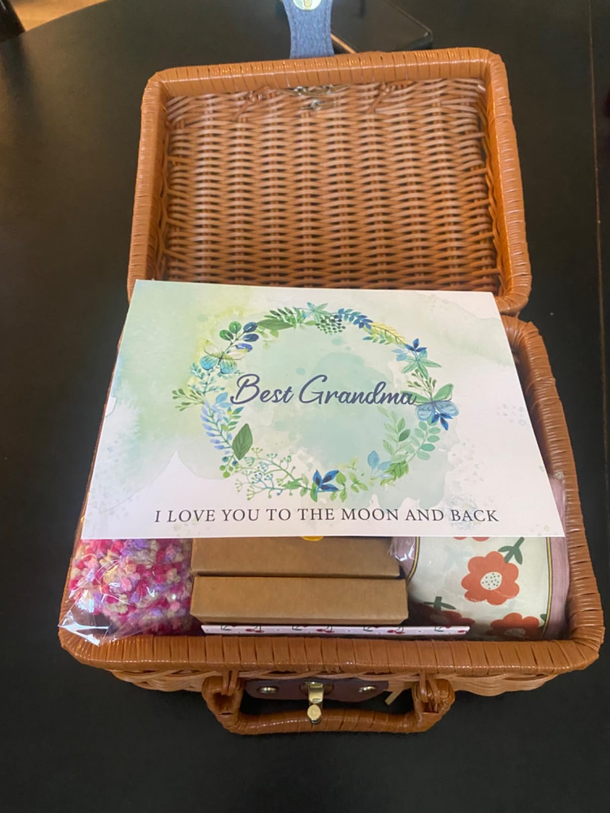 Graduation and Appreciation Gifts for Teacher - Unique Thank You Gift Basket Box customer photo 2