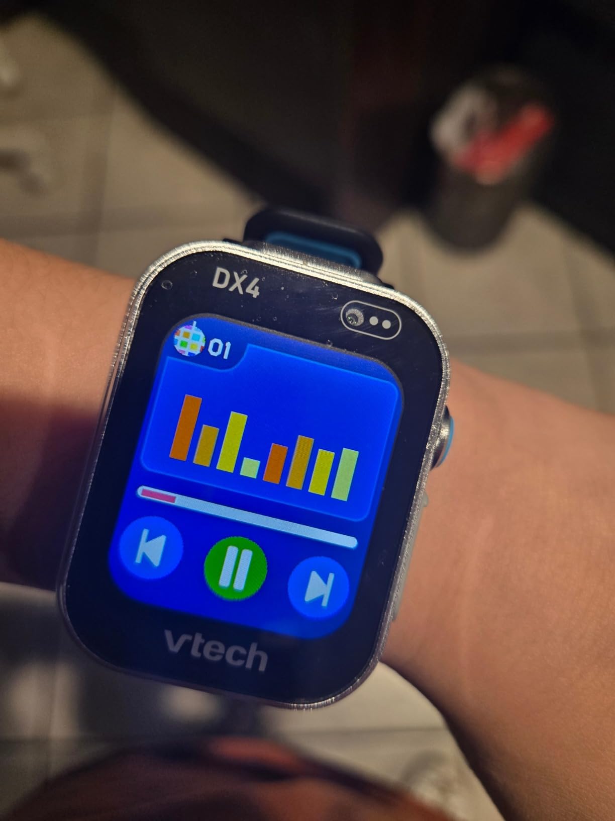 VTech KidiZoom Smartwatch DX4, Pink customer photo 1