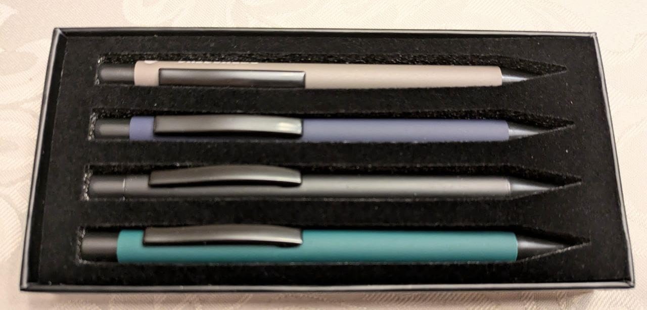 InnoBeta Programmer Gifts, Ballpoint Pen Set of 4, Gift Ideas for Computer Science Lovers, Coworker, Programmer, Computer Engineer customer photo 1