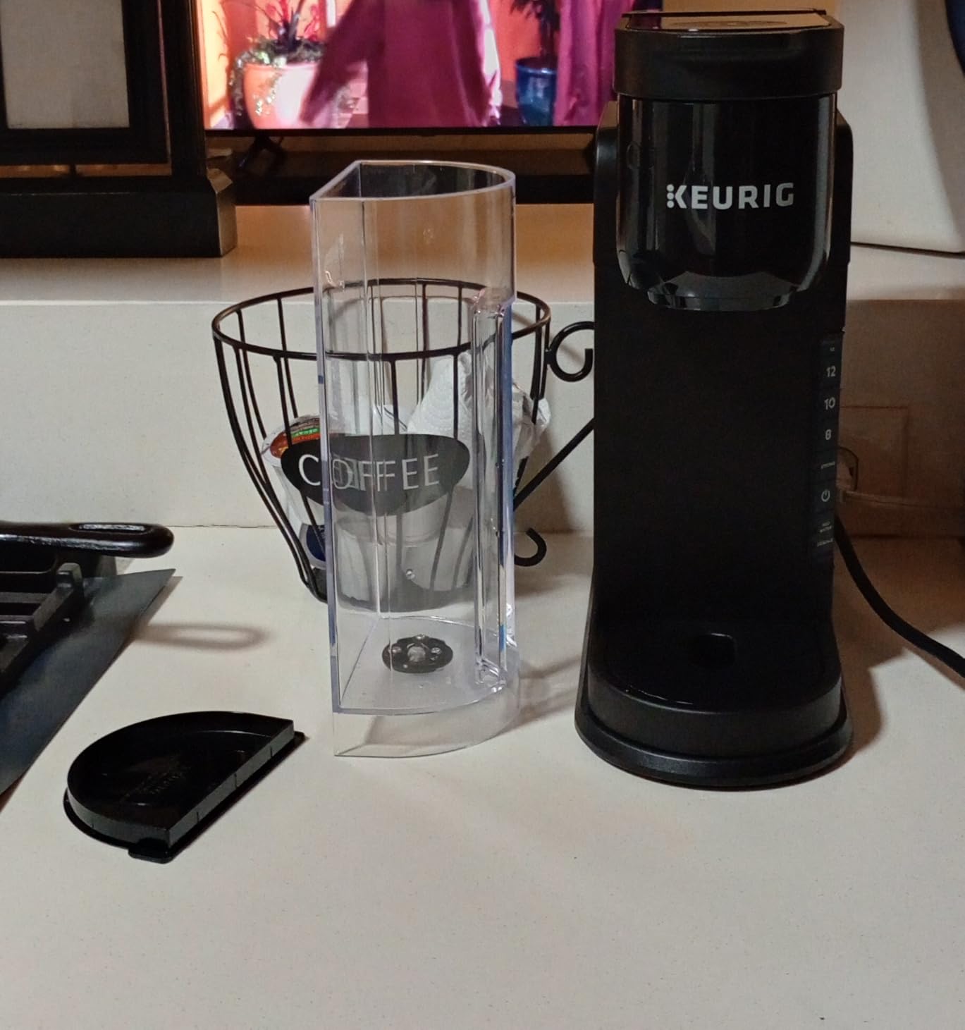 Keurig K-Express Single Serve K-Cup Pod Coffee Maker, 3 Brew Sizes, Strong Button Feature, 42oz Removable Reservoir, Lavender customer photo 2