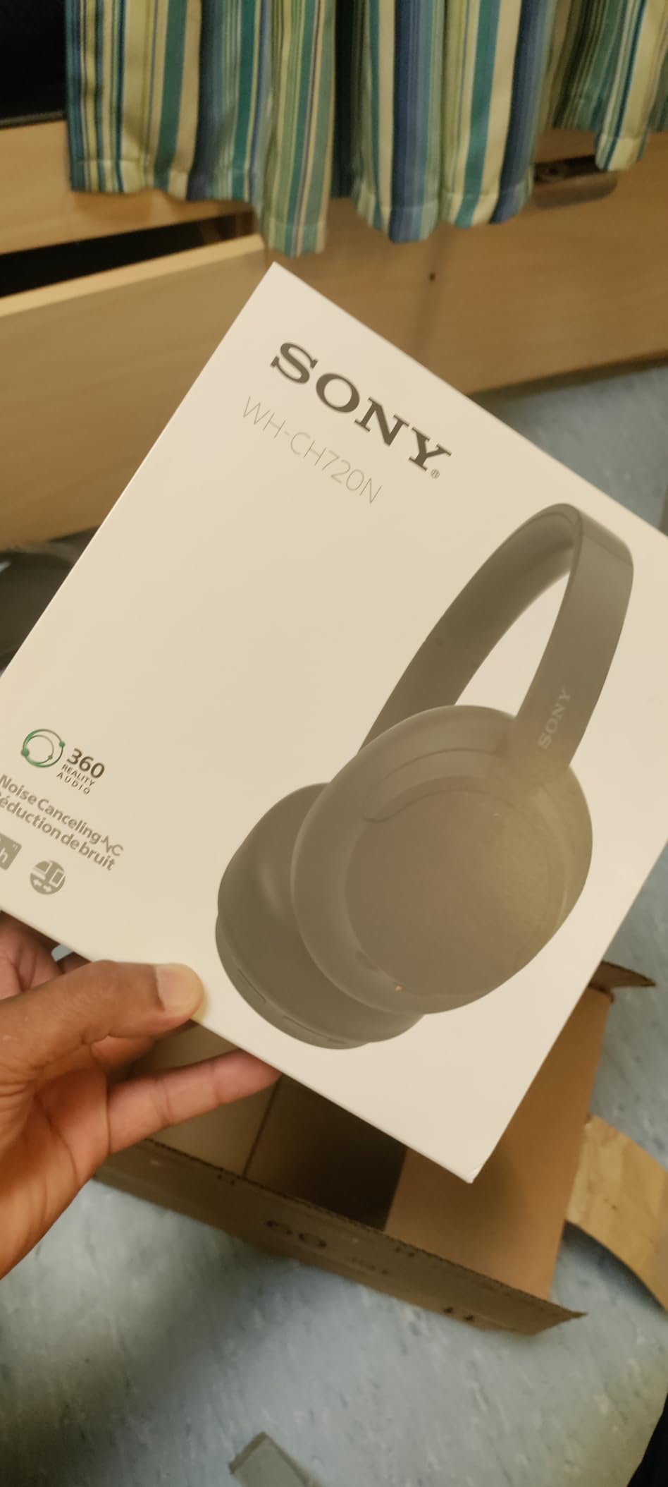 Sony WH-CH720N Noise Canceling Wireless Headphones Bluetooth Over The Ear Headset with Microphone, Pink | Active Anc, Up to 35h and 50h, 3-Min Quick Charge → 60 Minute, Beamforming Mic, Multipoint customer photo 2