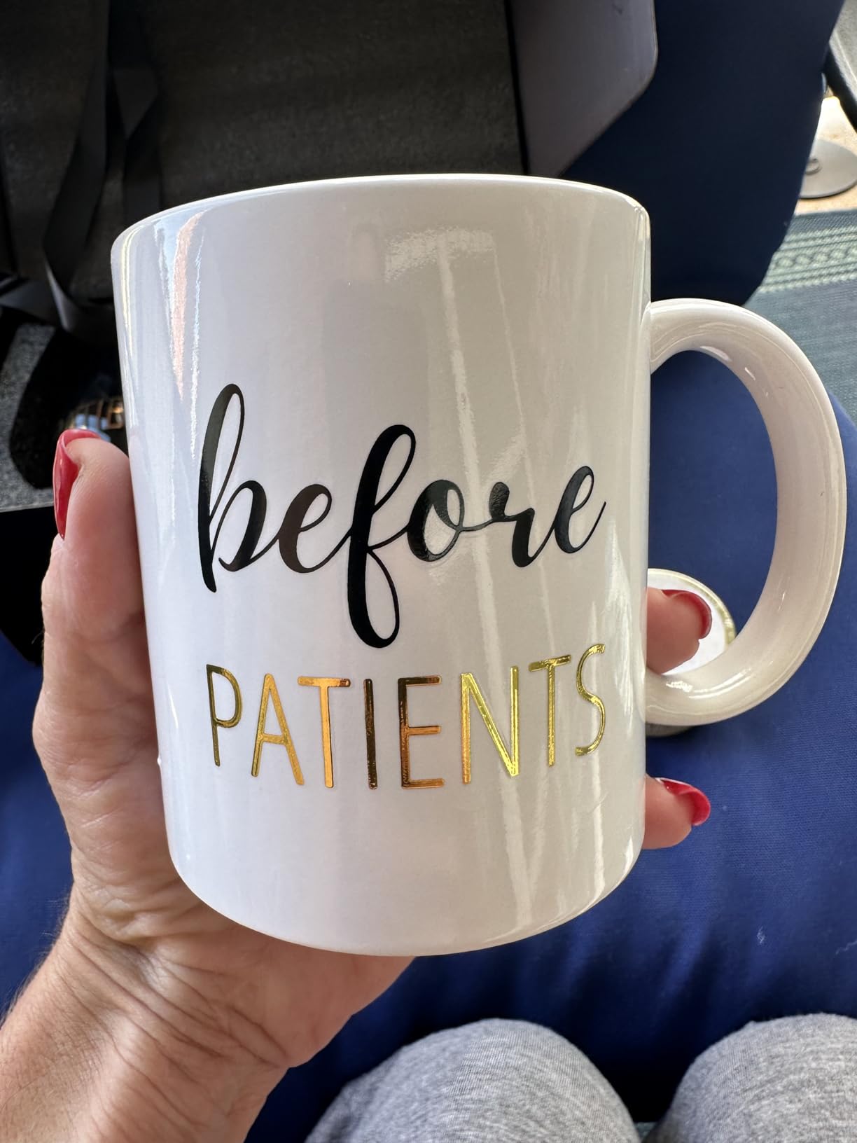 Before Patients After Patients Gift Set 11 oz Coffee Mug and 18 oz Stemless Wine Glass Set Gifts for Doctors, Nurses, Hygienists, Physician Dentist, Graduation Gifts customer photo 2