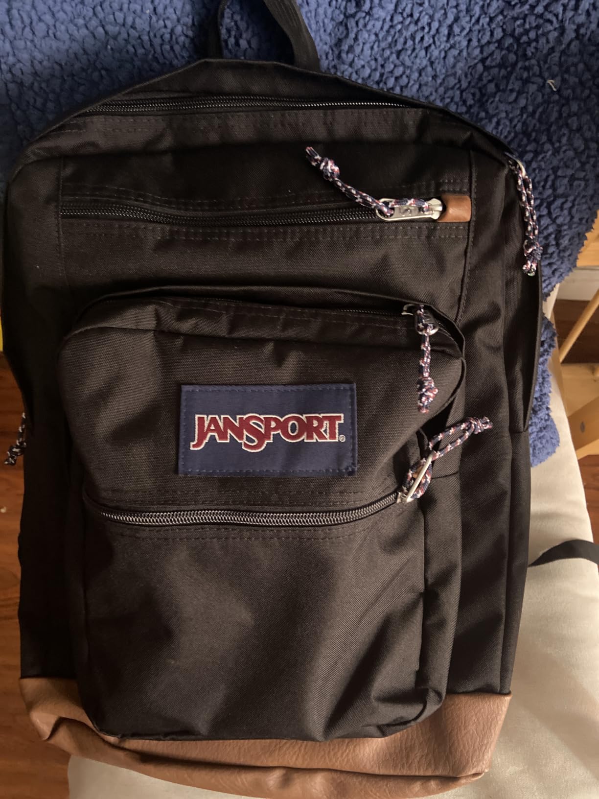 JanSport Cool Backpack with 15-inch Laptop Sleeve, Large Computer Bag Rucksack with 2 Compartments, Ergonomic Straps, Emerald Pool customer photo 1