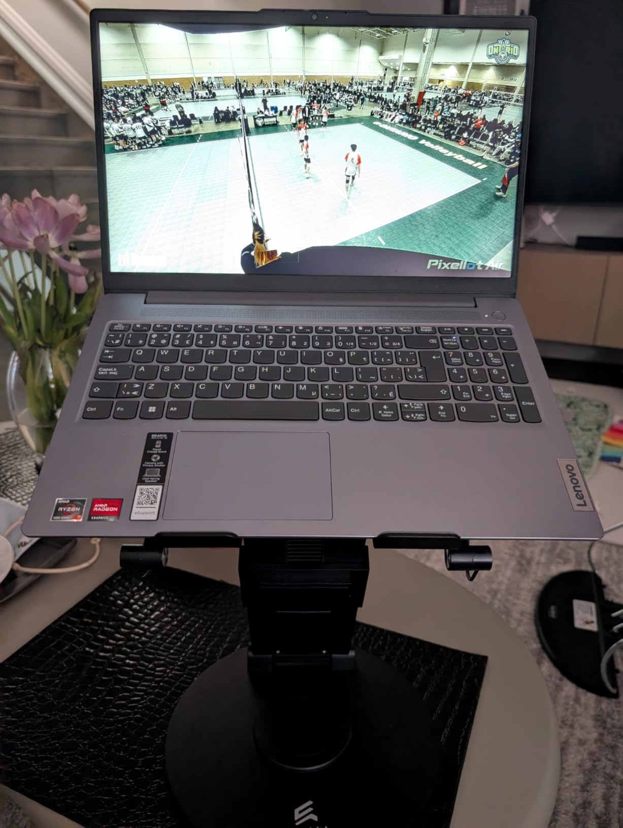 3 in 1 Laptop Stand for Desk, Book Stand & Phone Holder, Sky Black - Ergonomic Laptop Riser, Fits 11 to 18