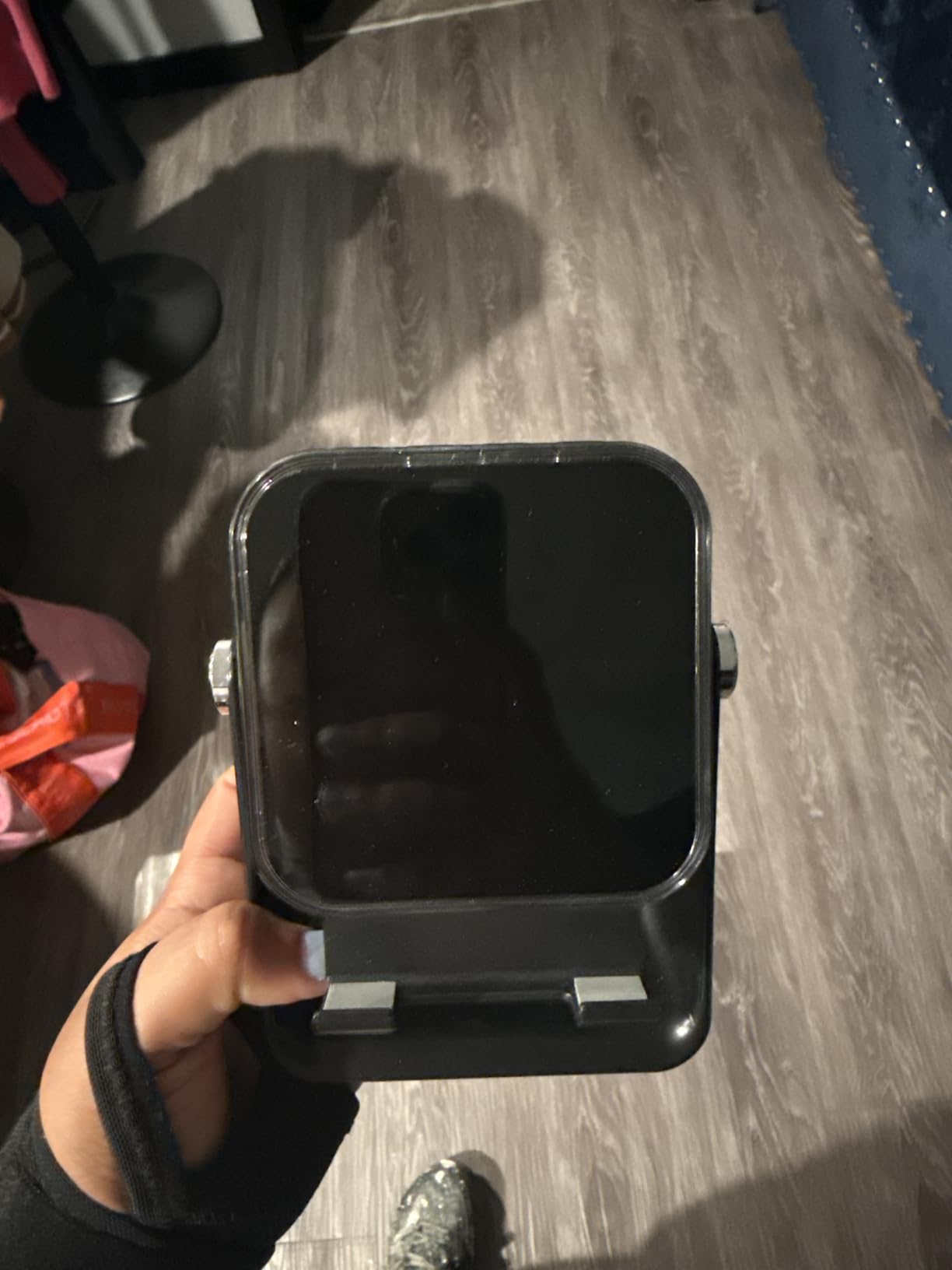 Induction Speaker 5-in-1 Wireless Bluetooth Audio - No Pairing Needed, Adjustable Stand, RGB Light, Louder Sound, Emergency Phone Charging customer photo 1
