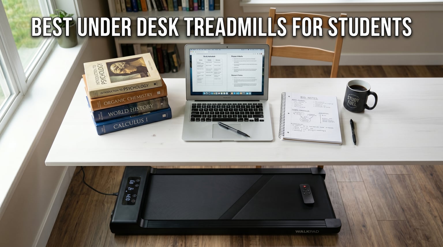 best under desk treadmills for students