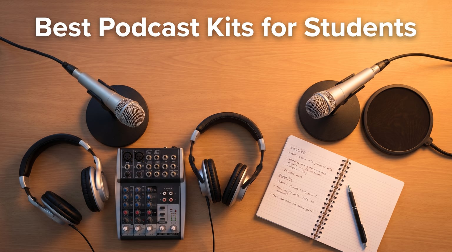 best podcast kits for students