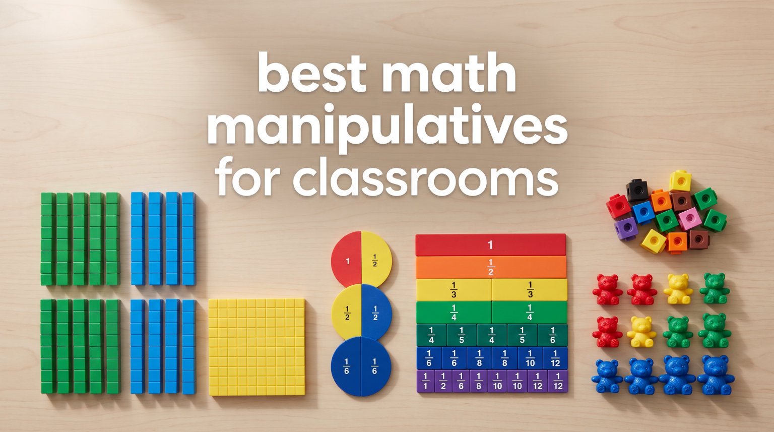 best math manipulatives for classrooms