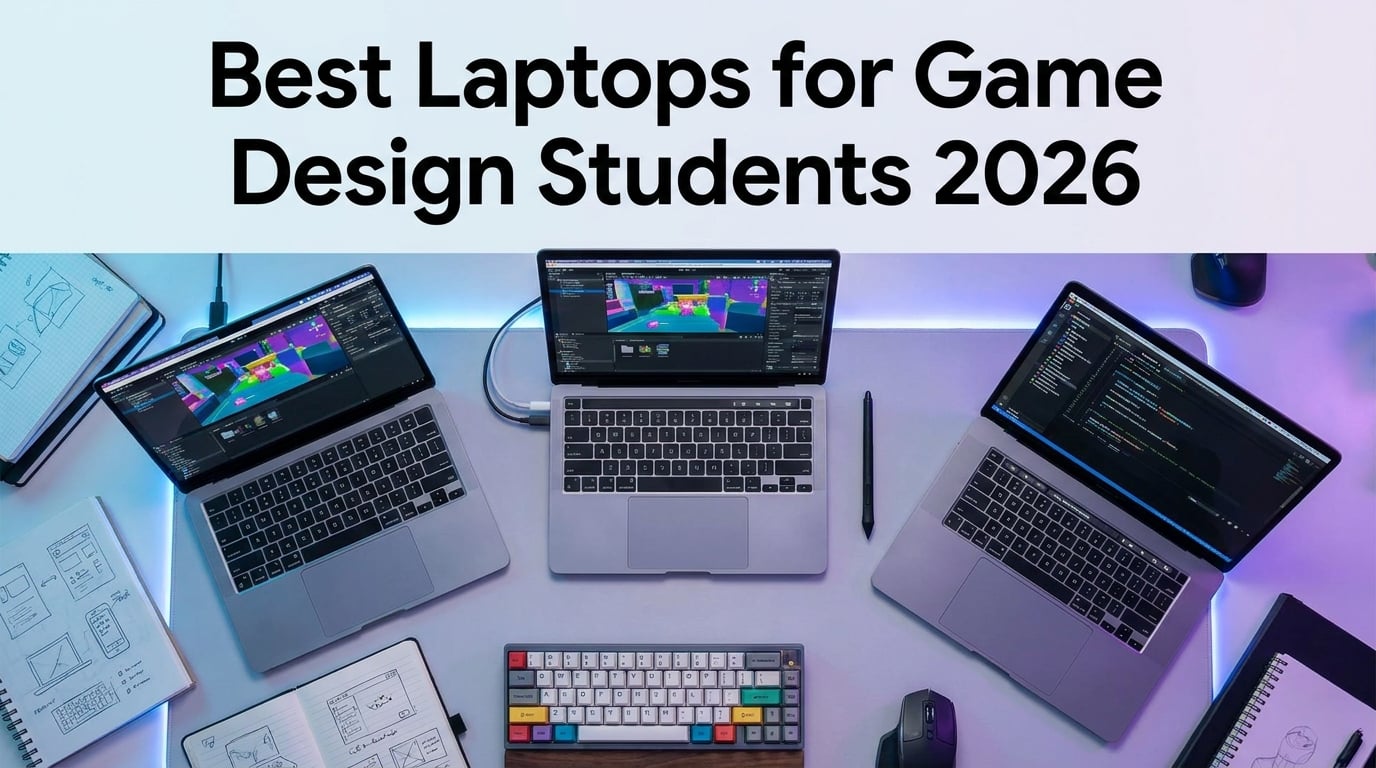best laptops for game design students