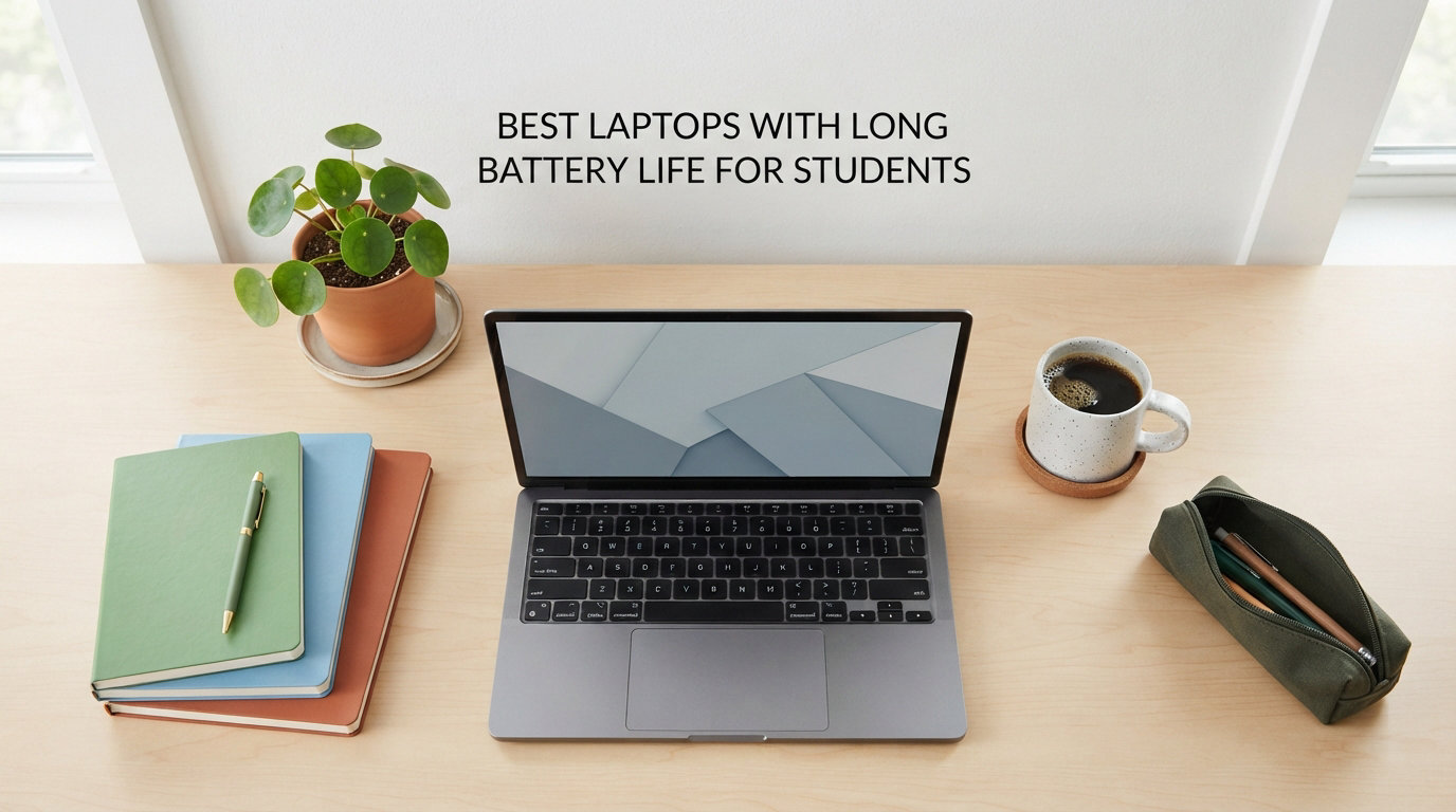 best laptops with long battery life for students