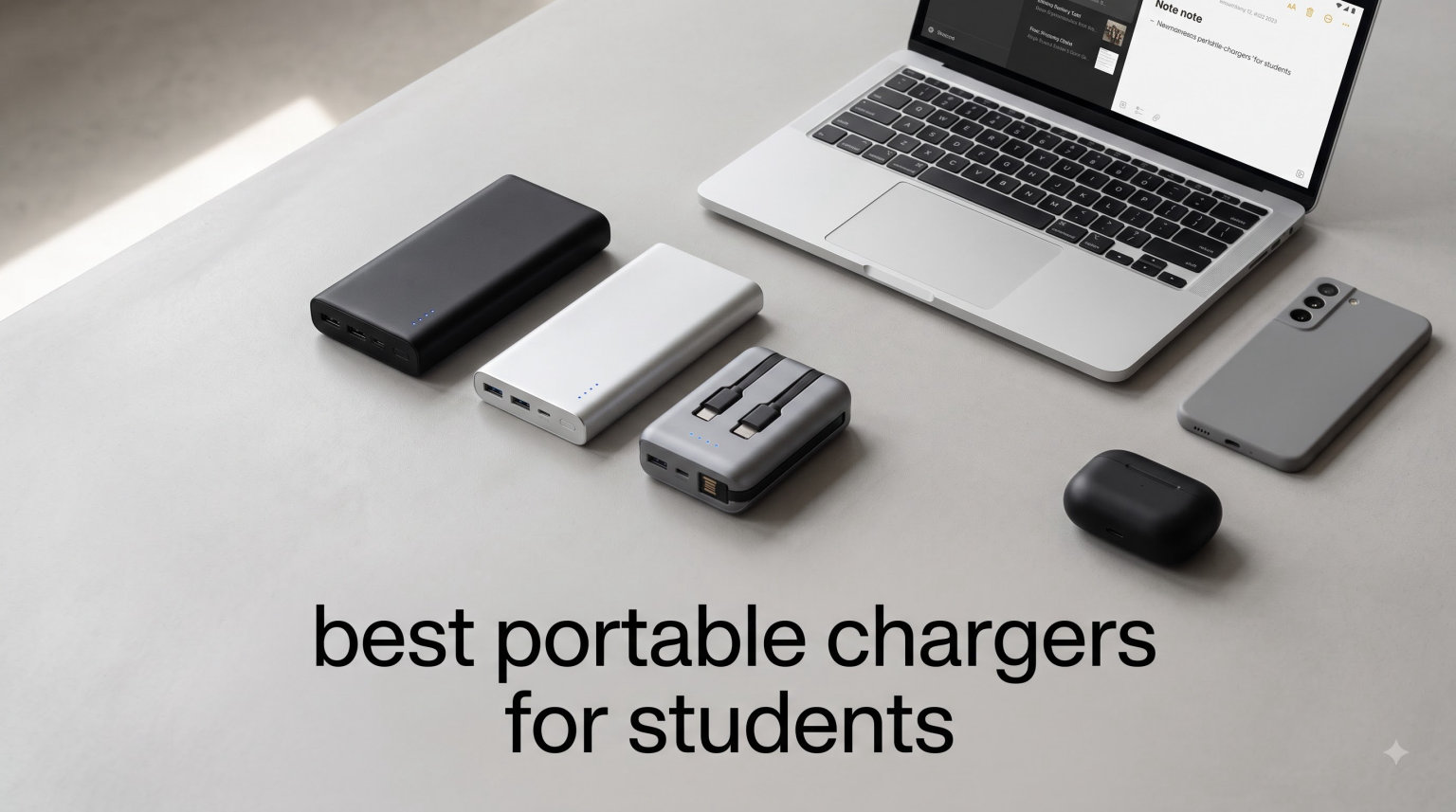 best portable chargers for students