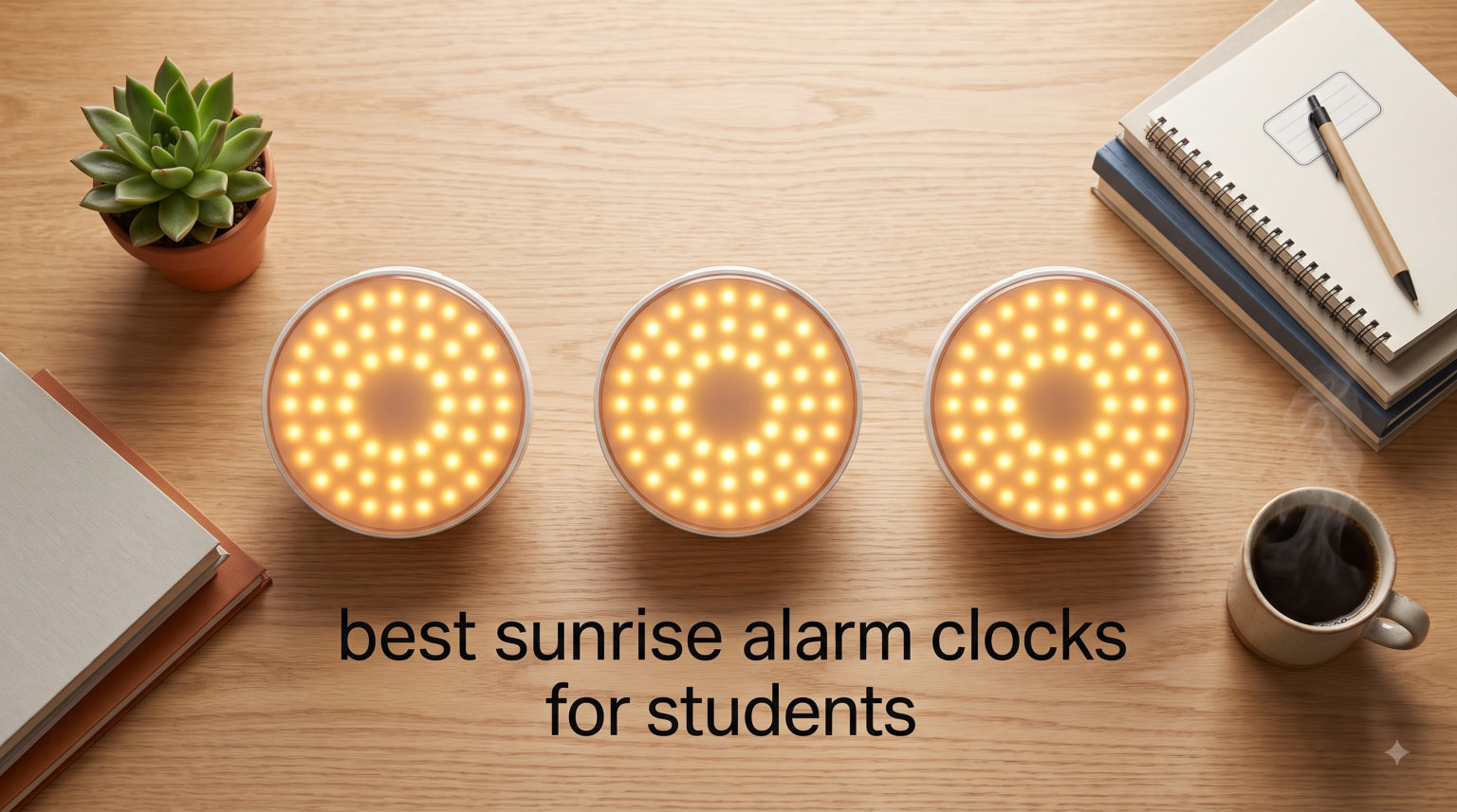 best sunrise alarm clocks for students