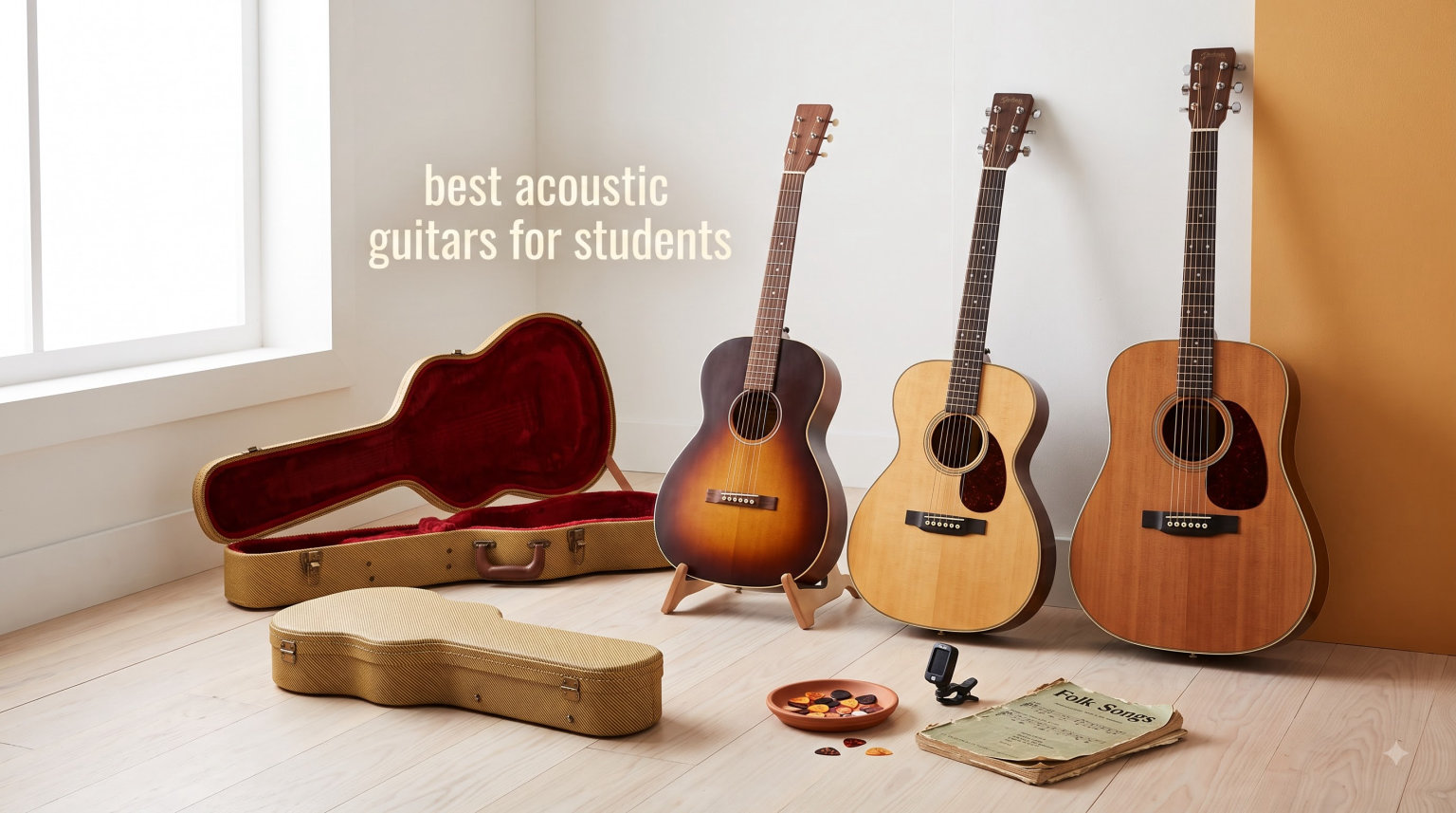 best acoustic guitars for students