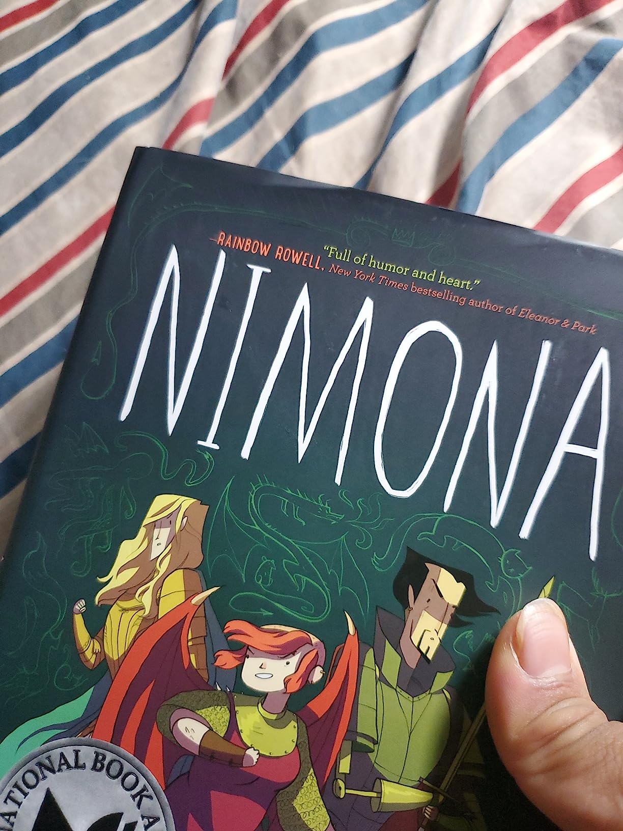 Nimona: A Subversive Graphic Novel Adventure About Villainy, Identity, and Unexpected Loyalty customer photo 2