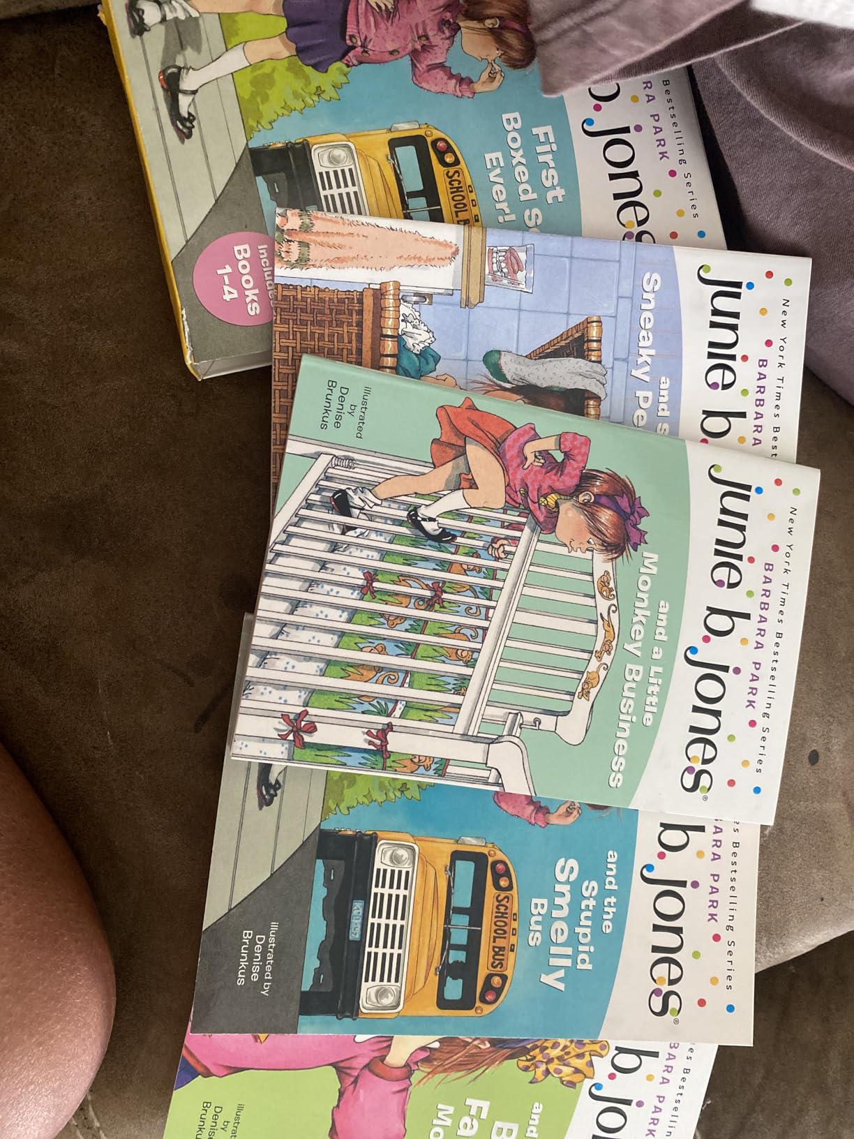 Junie B. Jones First Boxed Set Ever!: Books 1-4 customer photo 1