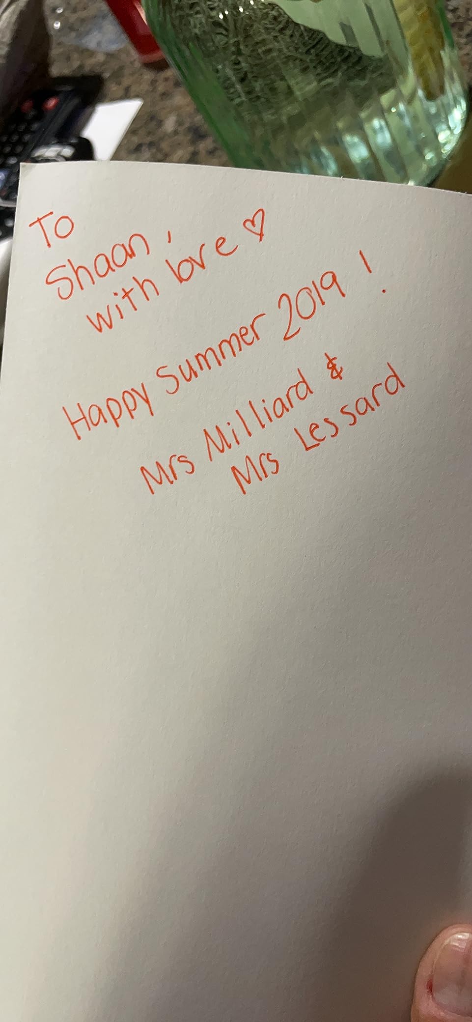 The Night Before Summer Vacation customer photo 1