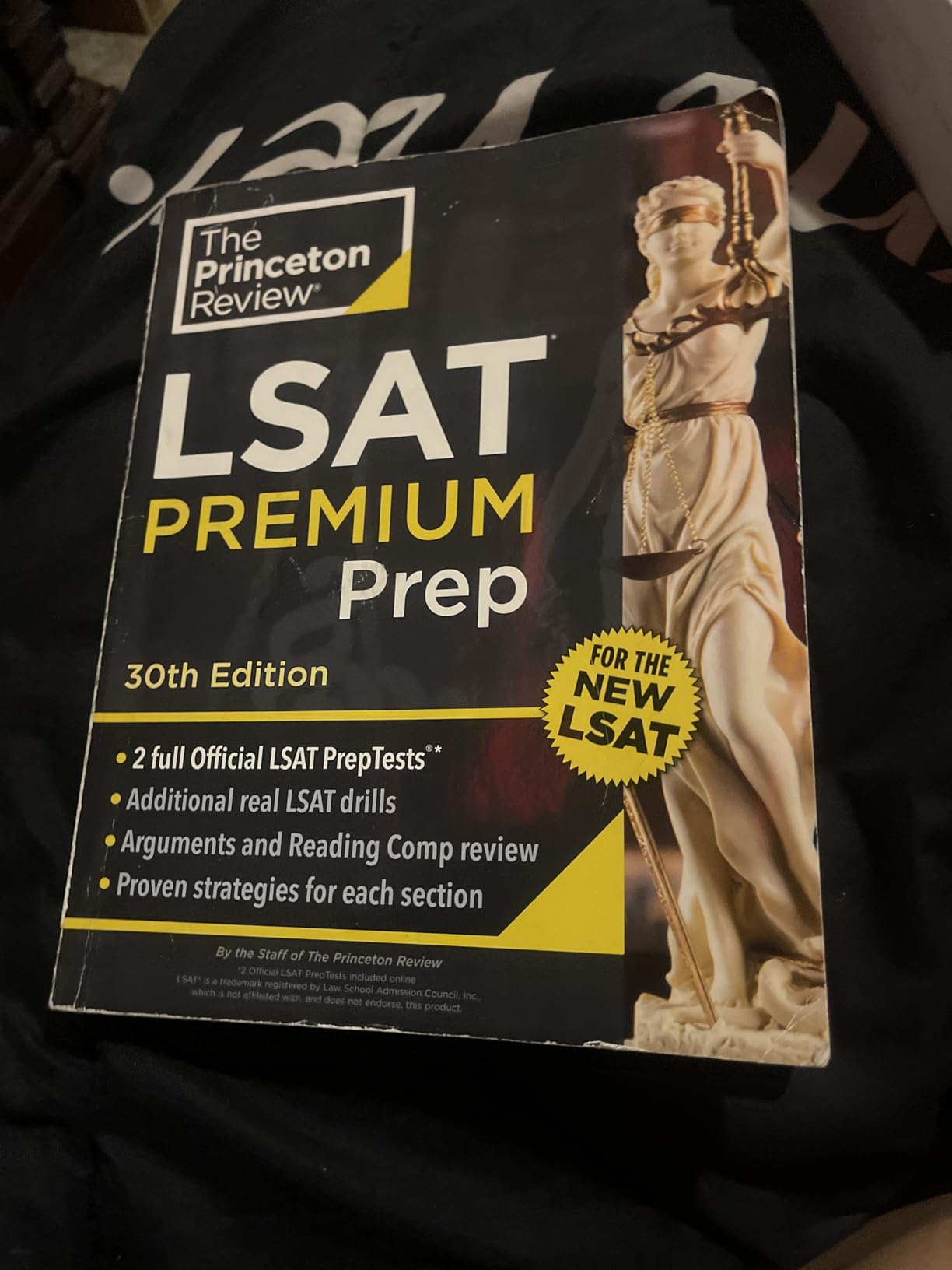 Princeton Review LSAT Premium Prep, 30th Edition: 2 Official LSAT PrepTests + Real LSAT Drills + Review for the New Exam (Graduate School Test Preparation) customer photo 1