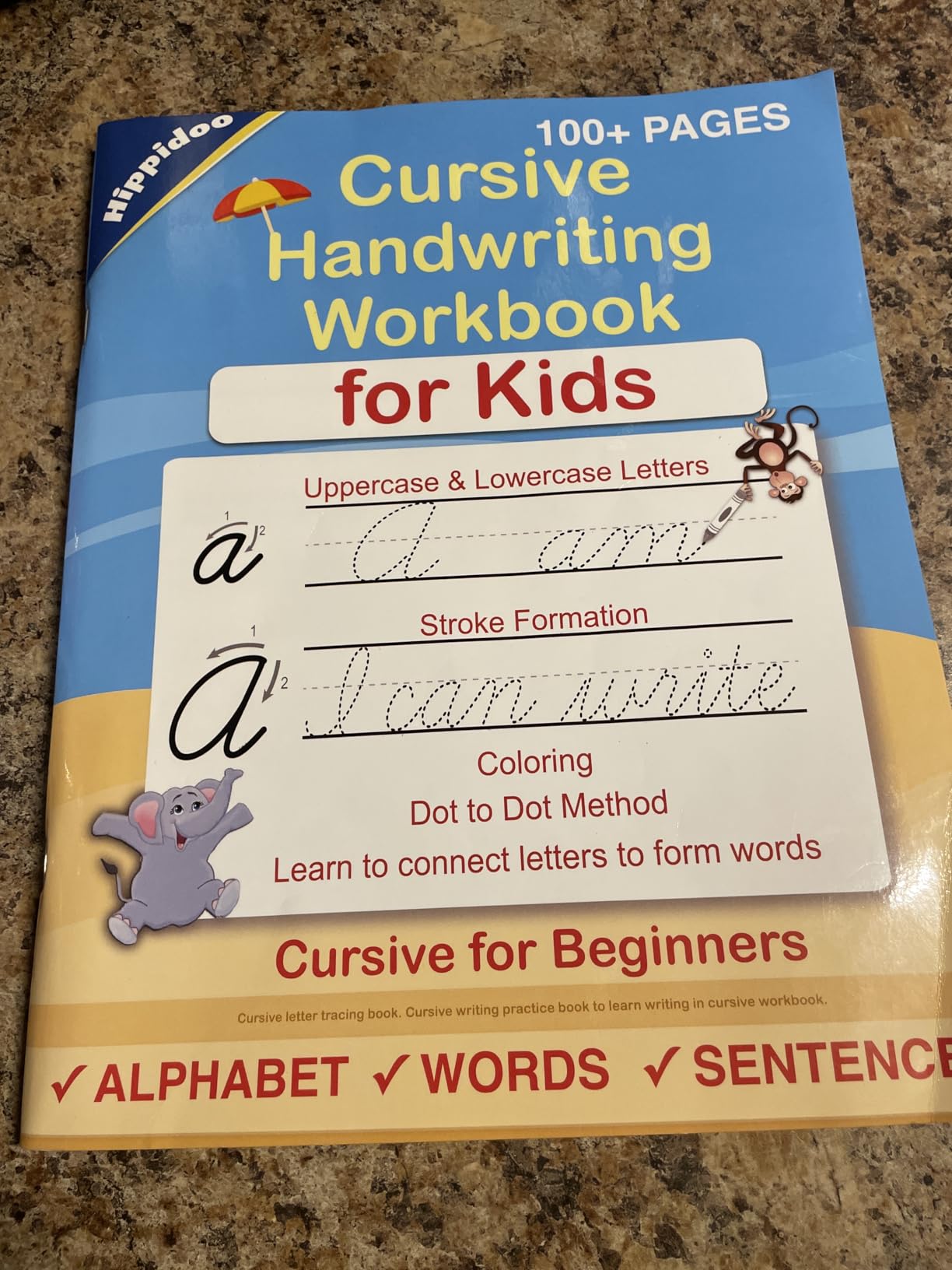 Cursive Handwriting Workbook For Kids: Cursive for Beginners Workbook. Cursive Letter Tracing Book (Beginning Cursive Handwriting Workbooks) customer photo 2