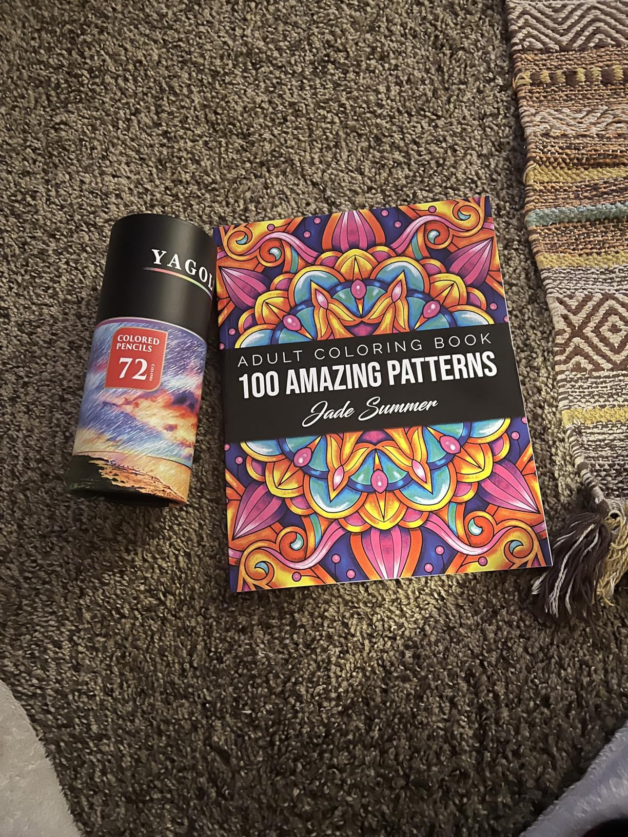 100 Amazing Patterns: An Adult Coloring Book with Fun, Easy, and Relaxing Coloring Pages customer photo 1