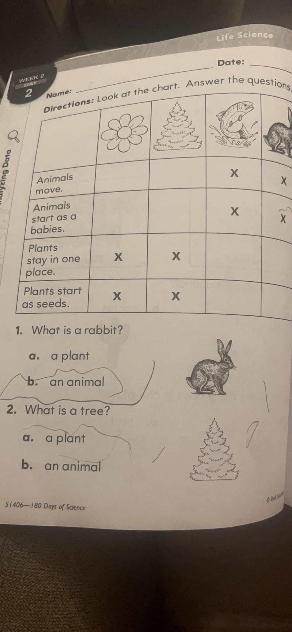 180 Days: Science Workbook for Kindergarten Ages 5-6 | Life Science, Earth Science, Physical Science, Observation Skills for School or Home customer photo 2