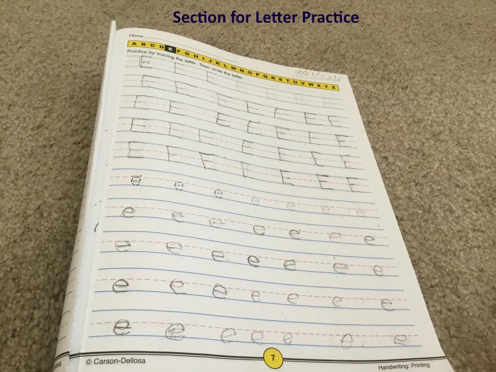 Carson Dellosa K-2 Printing Handwriting Workbook, Writing Book for Kindergarten, 1st and 2nd Grade With Letter Tracing Activities, Classroom or Homeschool Curriculum customer photo 1