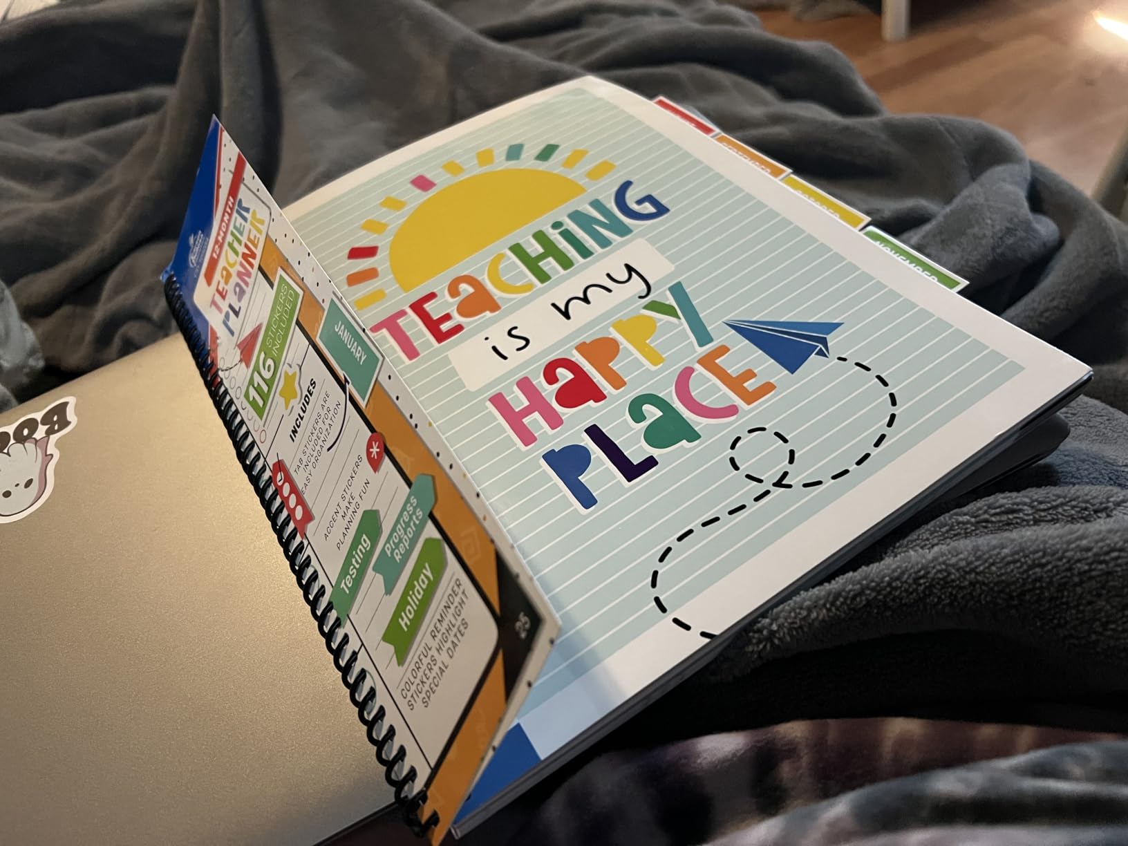 Carson Dellosa Happy Place Teacher Planner 2026-2027, Undated 8