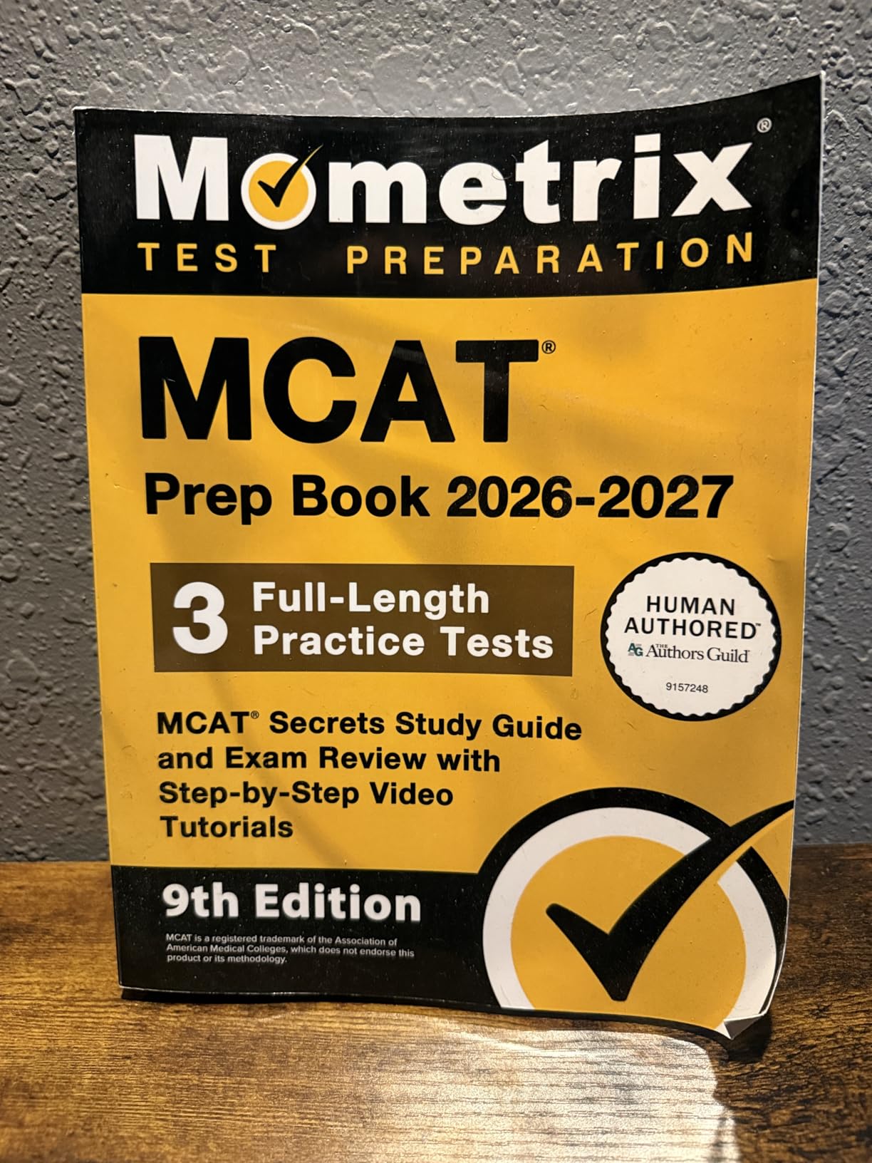 MCAT Prep Book 2026-2027 - 3 Full-Length Practice Tests, MCAT Secrets Study Guide and Exam Review with Step-by-Step Video Tutorials (9th Edition) customer photo 1