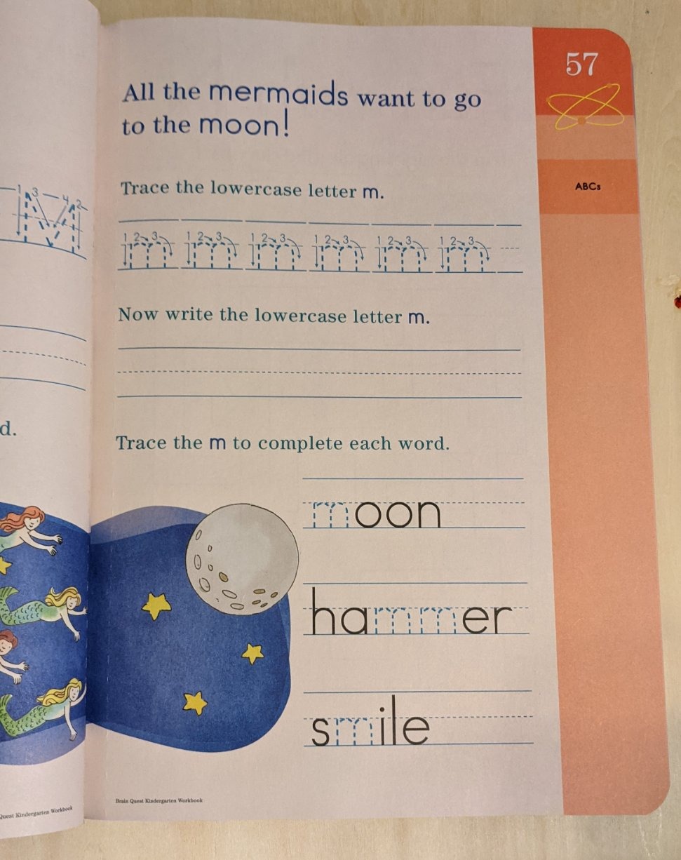Brain Quest Workbook: Kindergarten Revised Edition customer photo 1