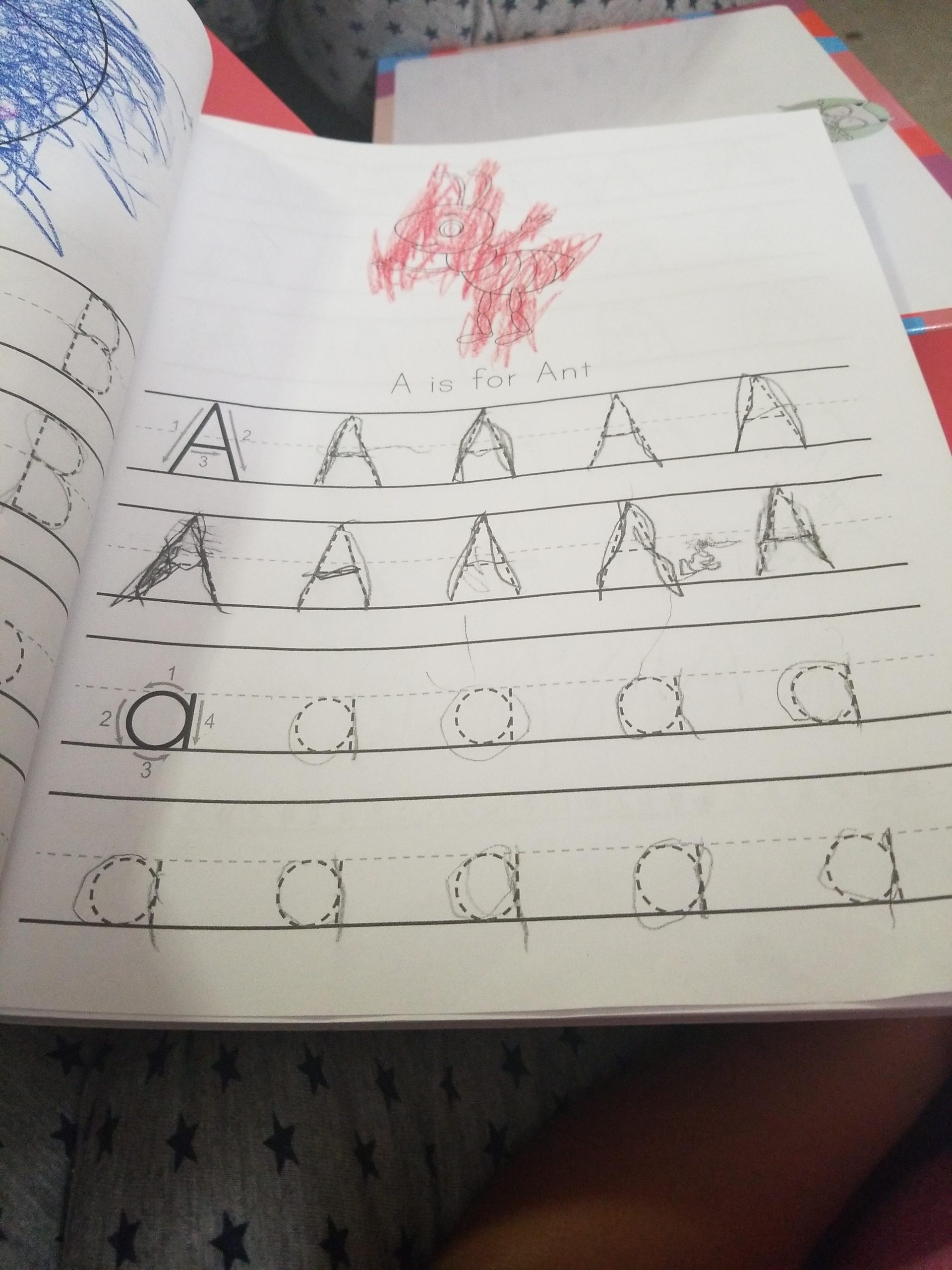 Trace Letters: Alphabet Handwriting Practice Workbook for Kids: Preschool Writing Workbook with Sight Words for Pre K, Kindergarten and Kids Ages 3-5 customer photo 2