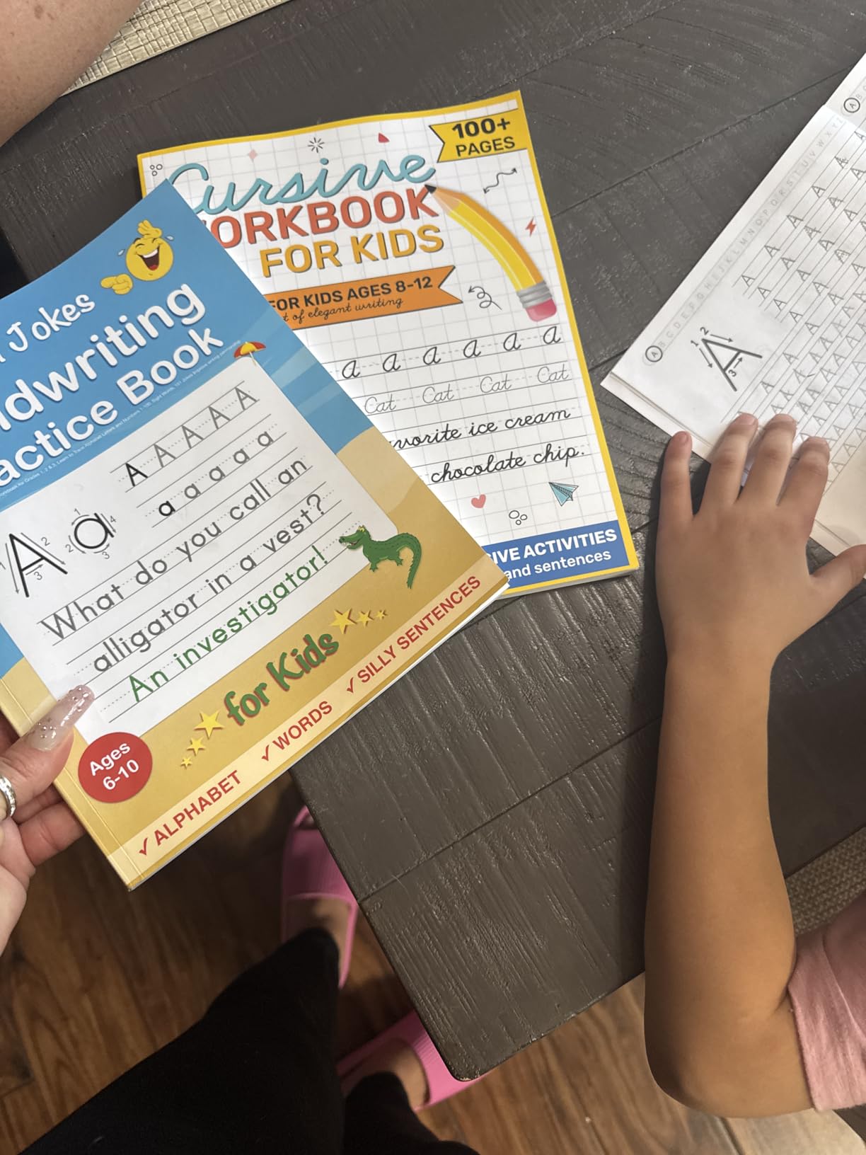 Handwriting Practice Book for Kids Ages 6-10: Printing Workbook for Grades 1, 2 & 3, Learn to Trace Alphabet Letters and Numbers 1-100, Sight Words customer photo 1