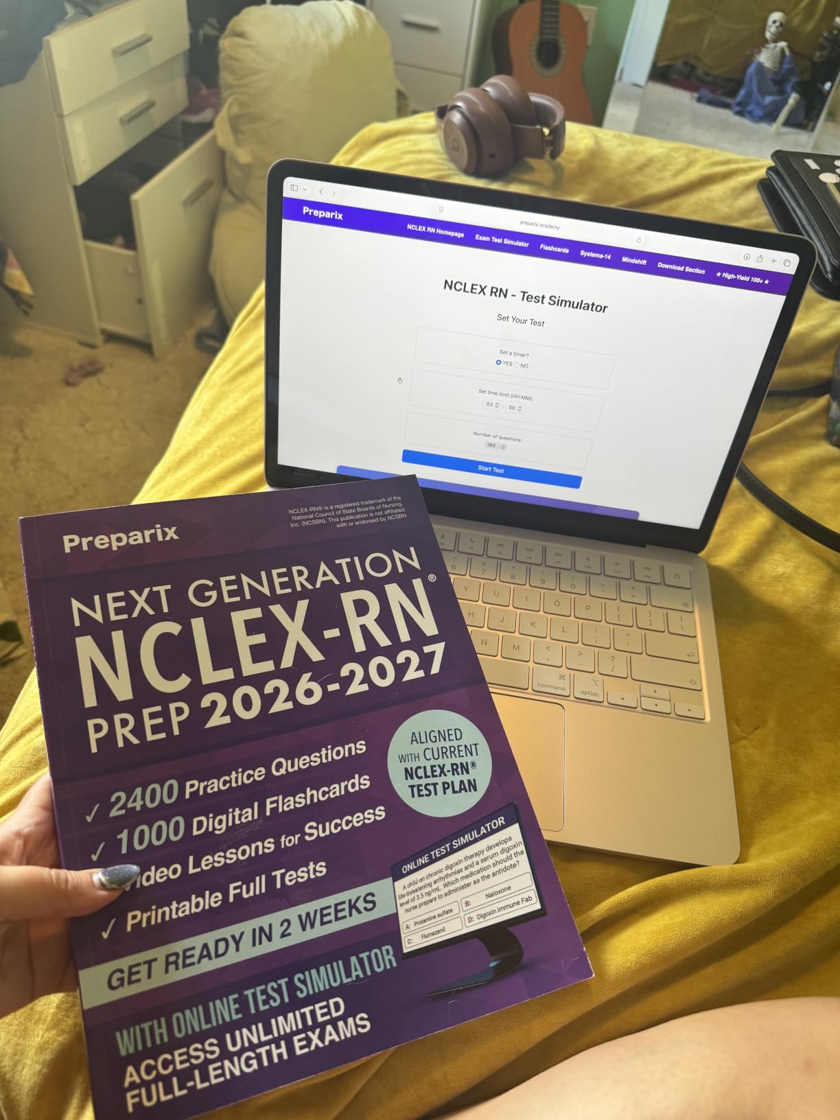 Next Generation NCLEX-RN Prep: Complete and stress-free guide with examination and mindset strategies to study smarter, NGN clinical judgment, digital exam simulations, and real case studies customer photo 2