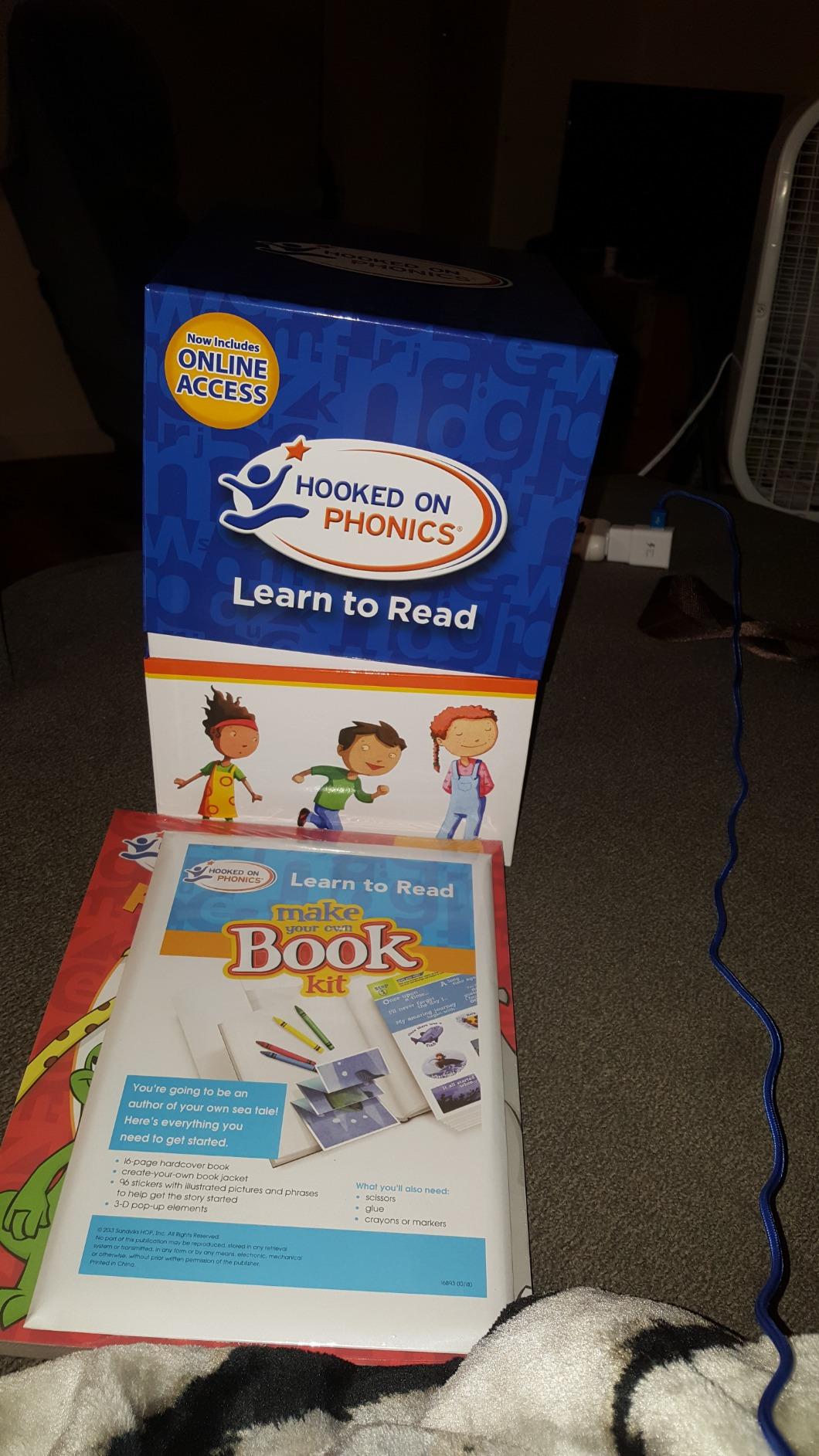 Hooked on Phonics Complete Learn to Read Kit (Pre-K through 2nd Grade | Ages 3-8) customer photo 2