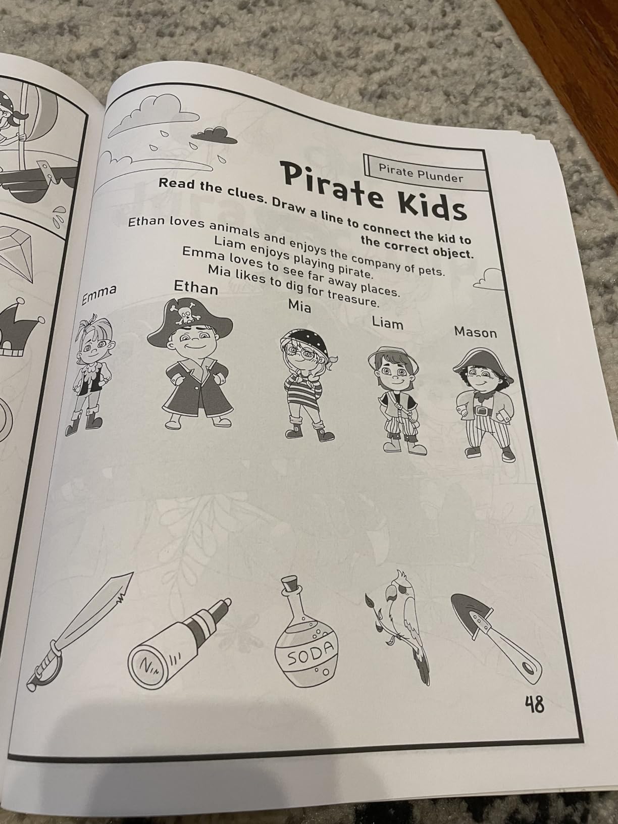 Logic Puzzles for Kids Ages 4-8: A Fun Educational Workbook To Practice Critical Thinking, Recognize Patterns, Sequences, Comparisons, and More! customer photo 2