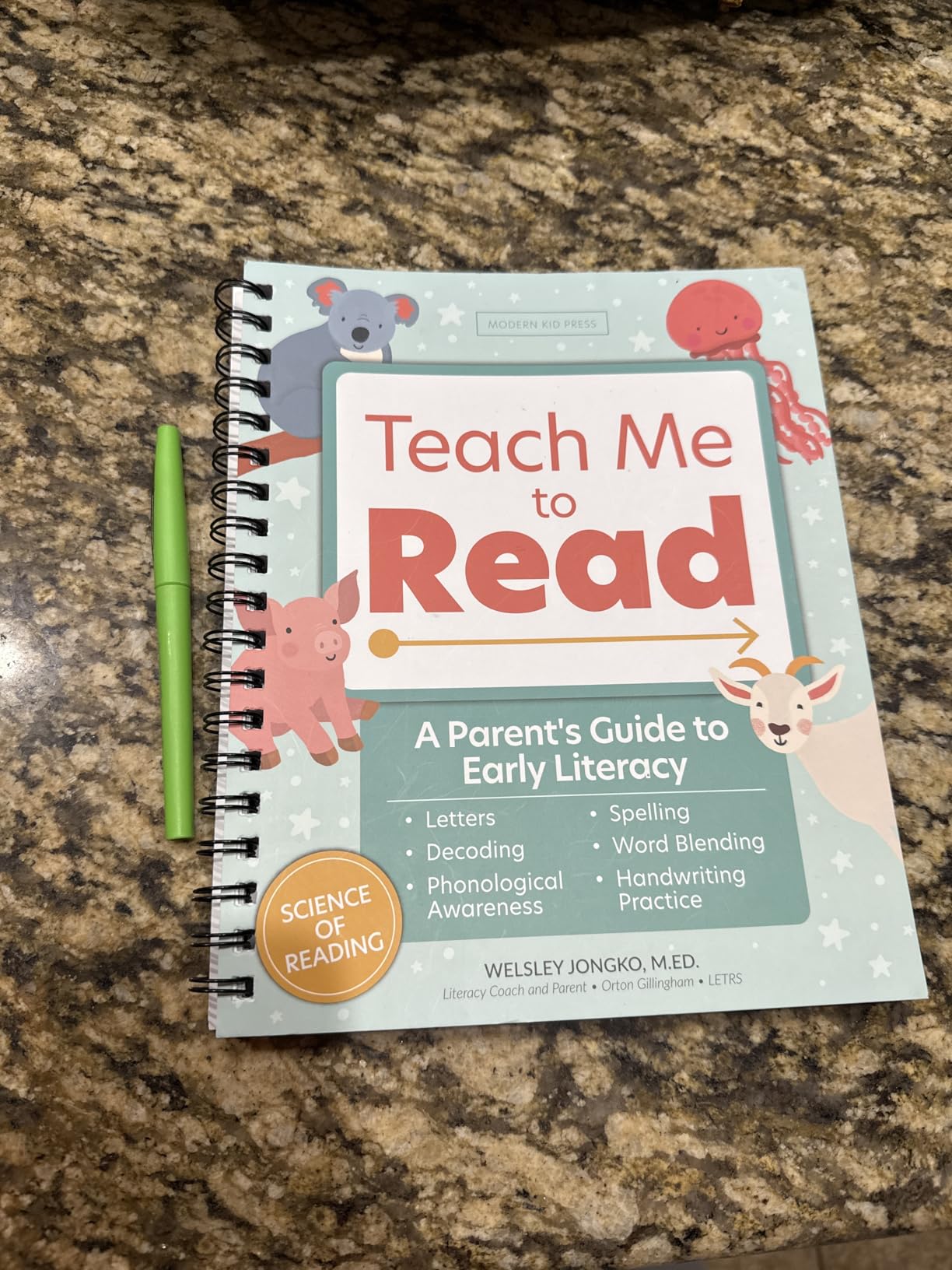 Teach Me to Read: A Parent Guided Student Workbook for Kids to Learn to Read Using Phonics, Decodables and the Science of Reading (Video Tutorials Included) customer photo 1