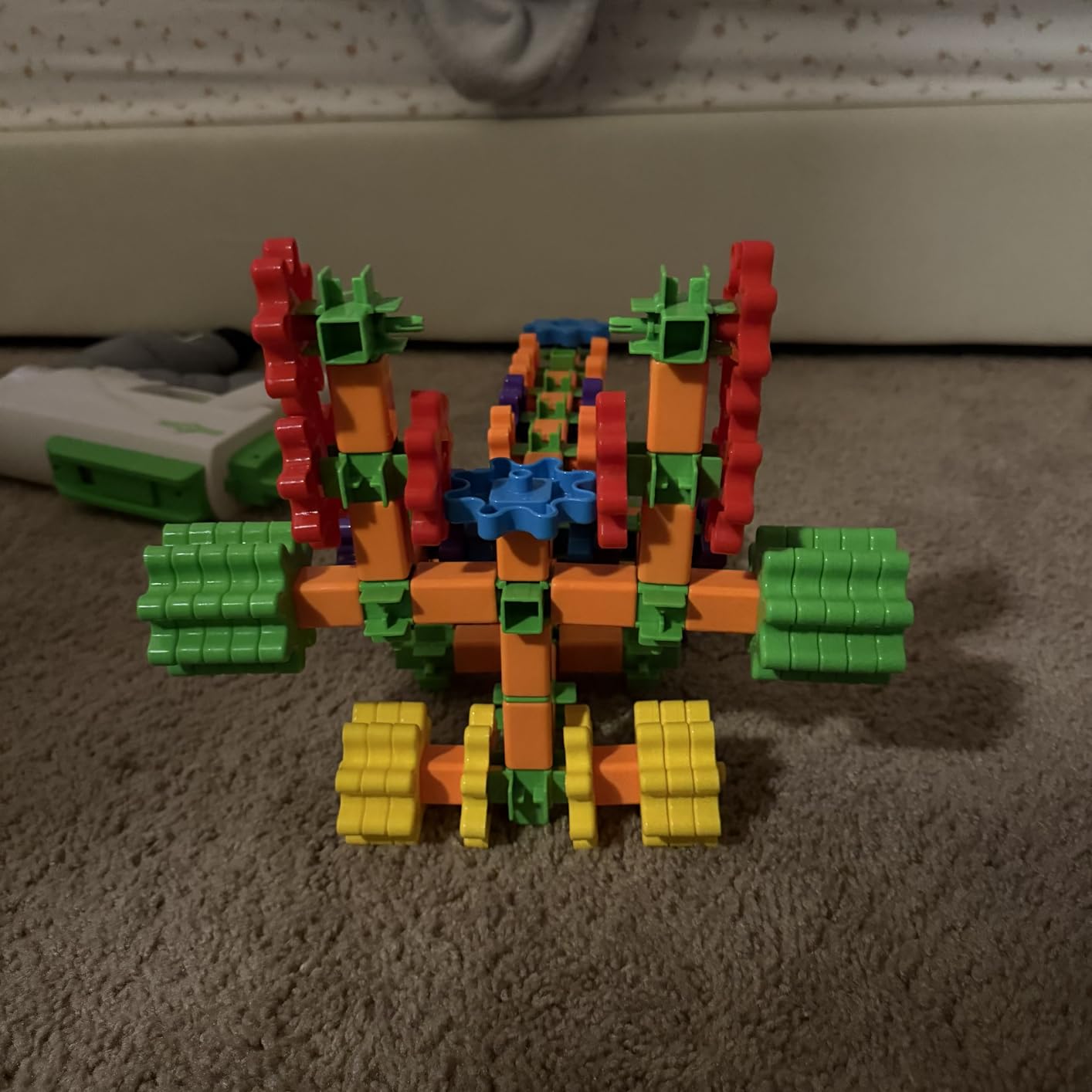 Gears! Gears! Gears! Super Building Toy Set, STEM Toys, Construction Toys, Gears for Kids, 150 Pieces, Ages 3+, Blue customer photo 2