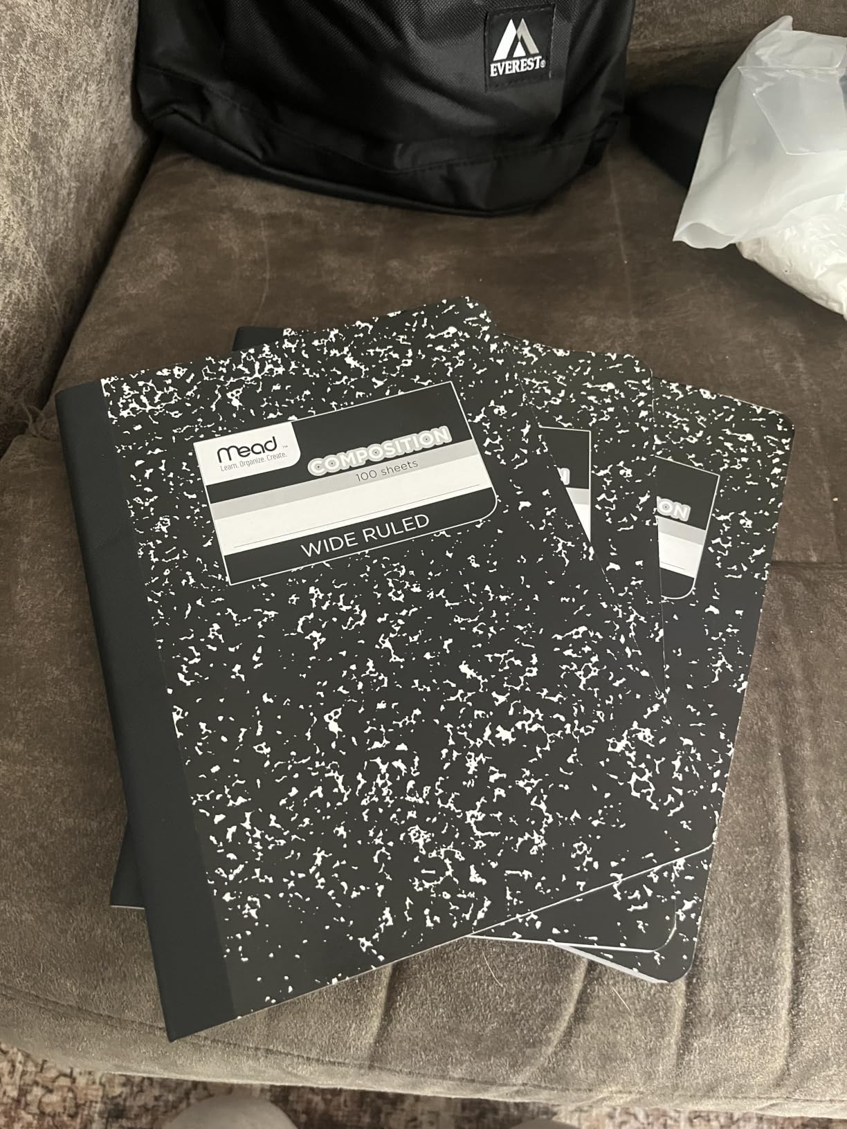 Mead Composition Notebook, Wide Ruled Paper, 7.5