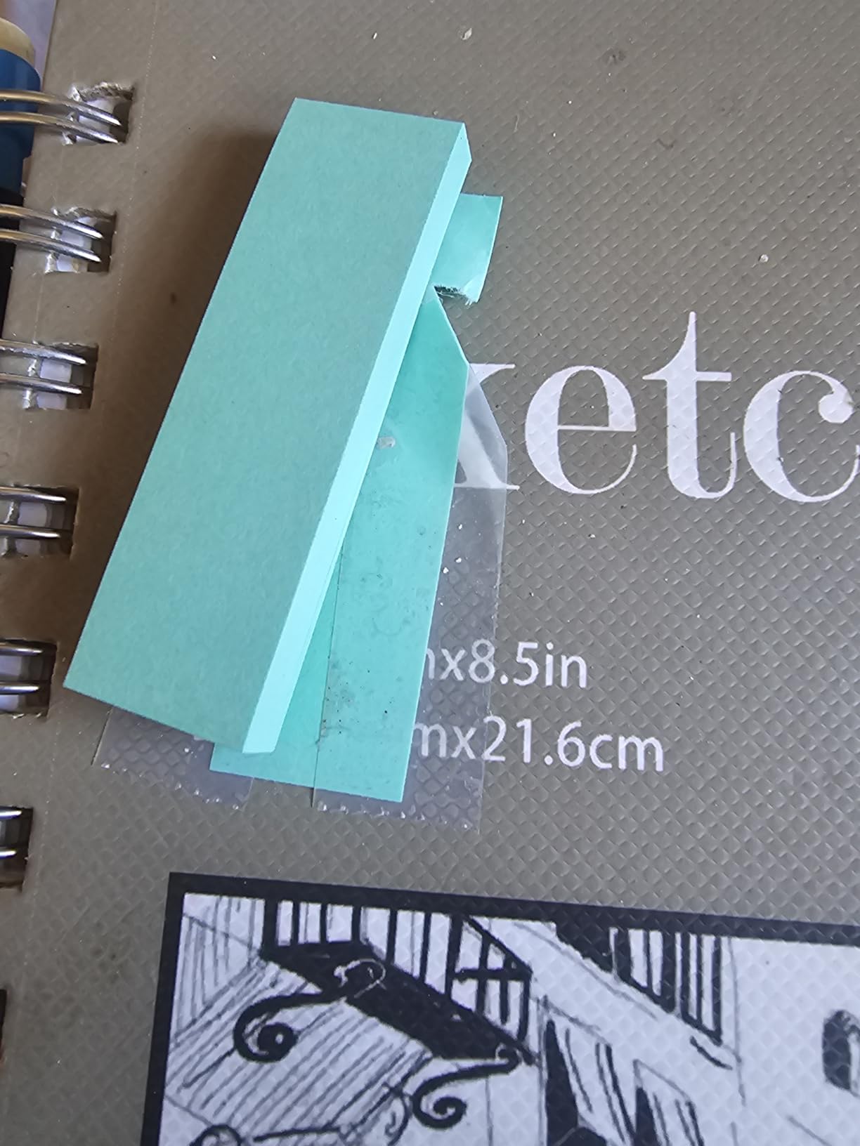 Page Markers, Assorted Colors, 1/2 in x 2 in, 50 Sheets/Pad, 5 Pads/Pack (670-5AF) customer photo 2