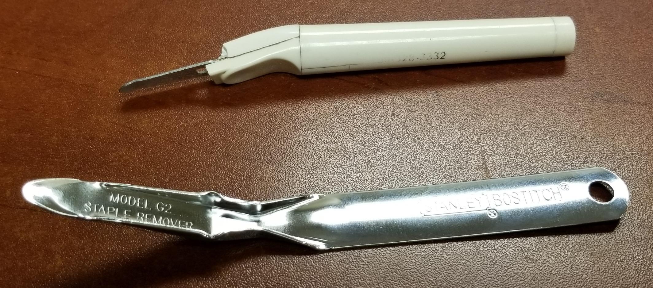 Bostitch Office Premium Staple Remover, No Tear Push-Style, All-Metal, Chrome (G2K) customer photo 2