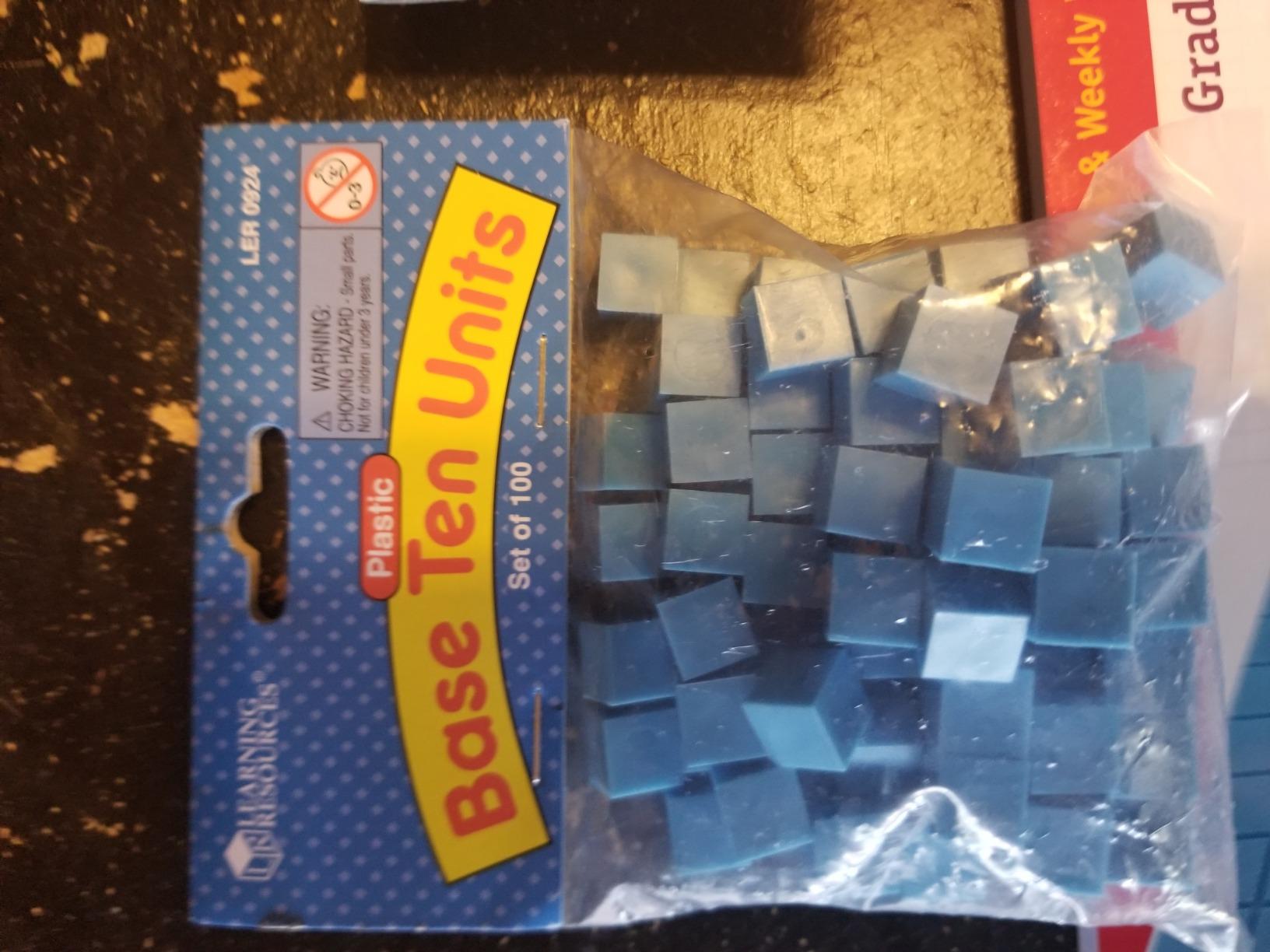 Learning Resources Base Ten Starter Set customer photo 2