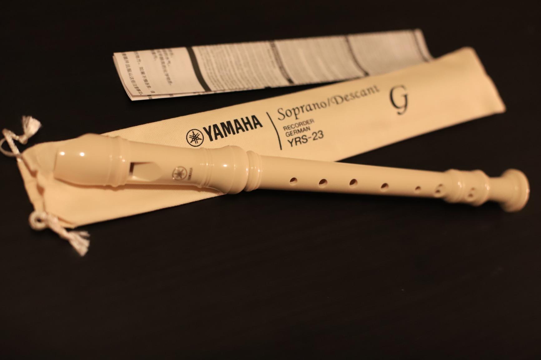 Yamaha YRS-23 Soprano Recorder, German Fingering, Natural customer photo 2