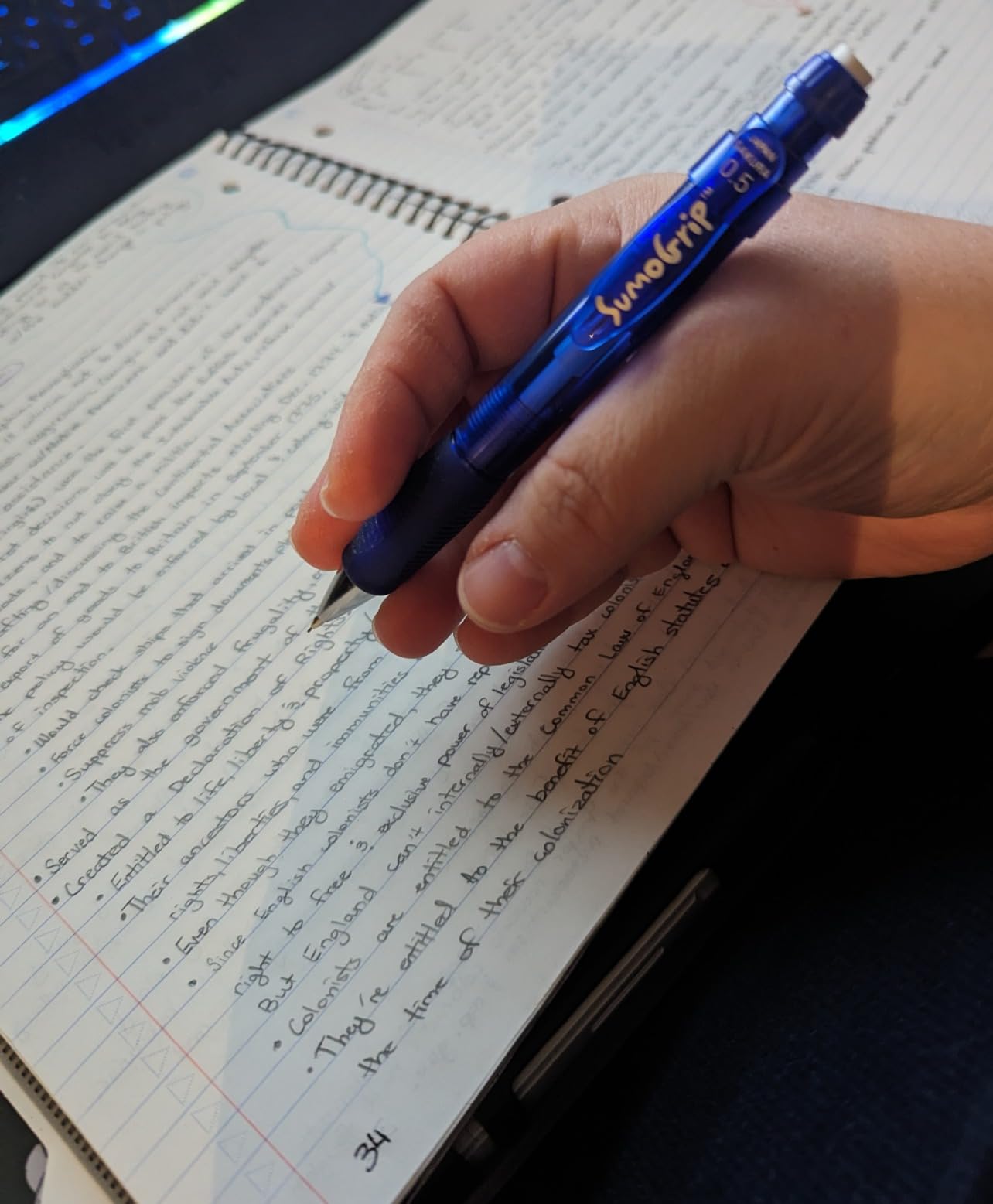 SAKURA 50280 SumoGrip 0.9-mm Pencil with Eraser, Clear customer photo 2