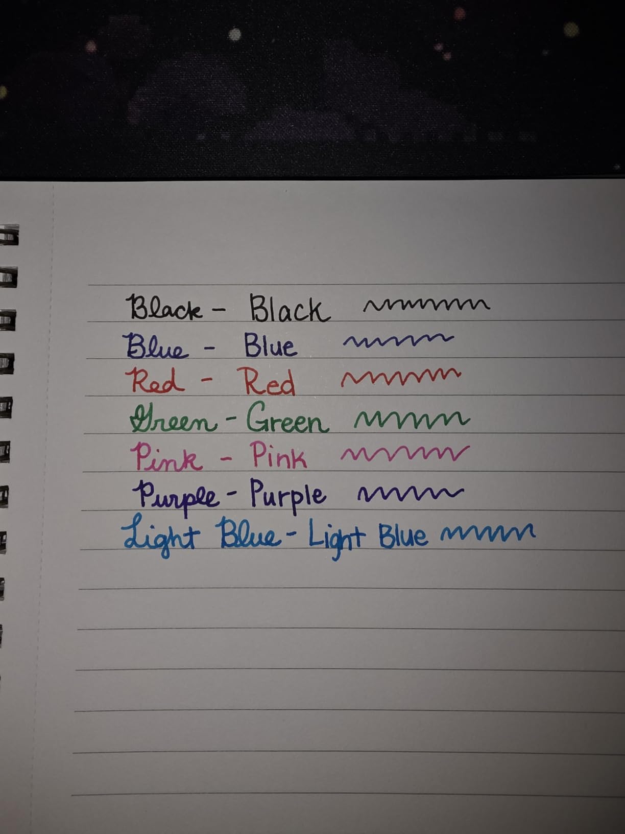 PILOT Precise Varsity Pre-Filled Fountain, Black/Blue/Purple Ink, 3-Pack customer photo 1