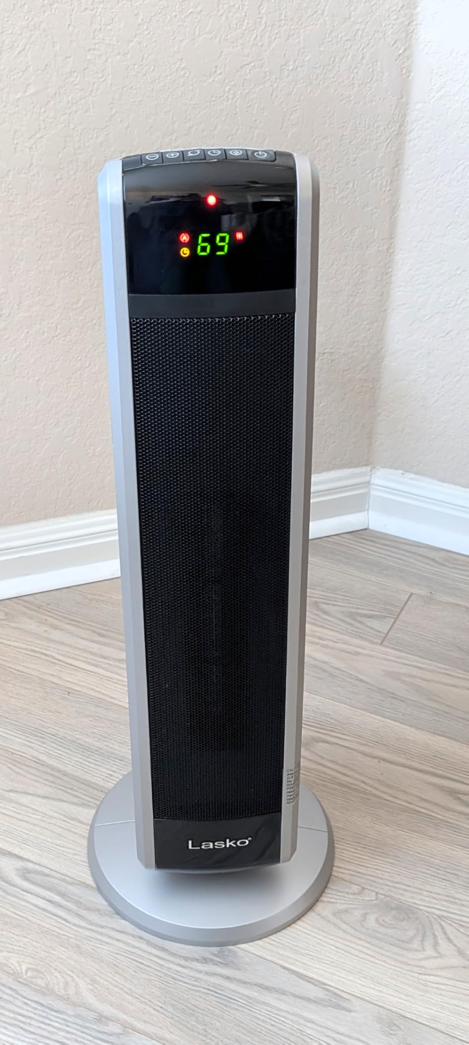 Lasko Oscillating Digital Ceramic Tower Space Heater - 29