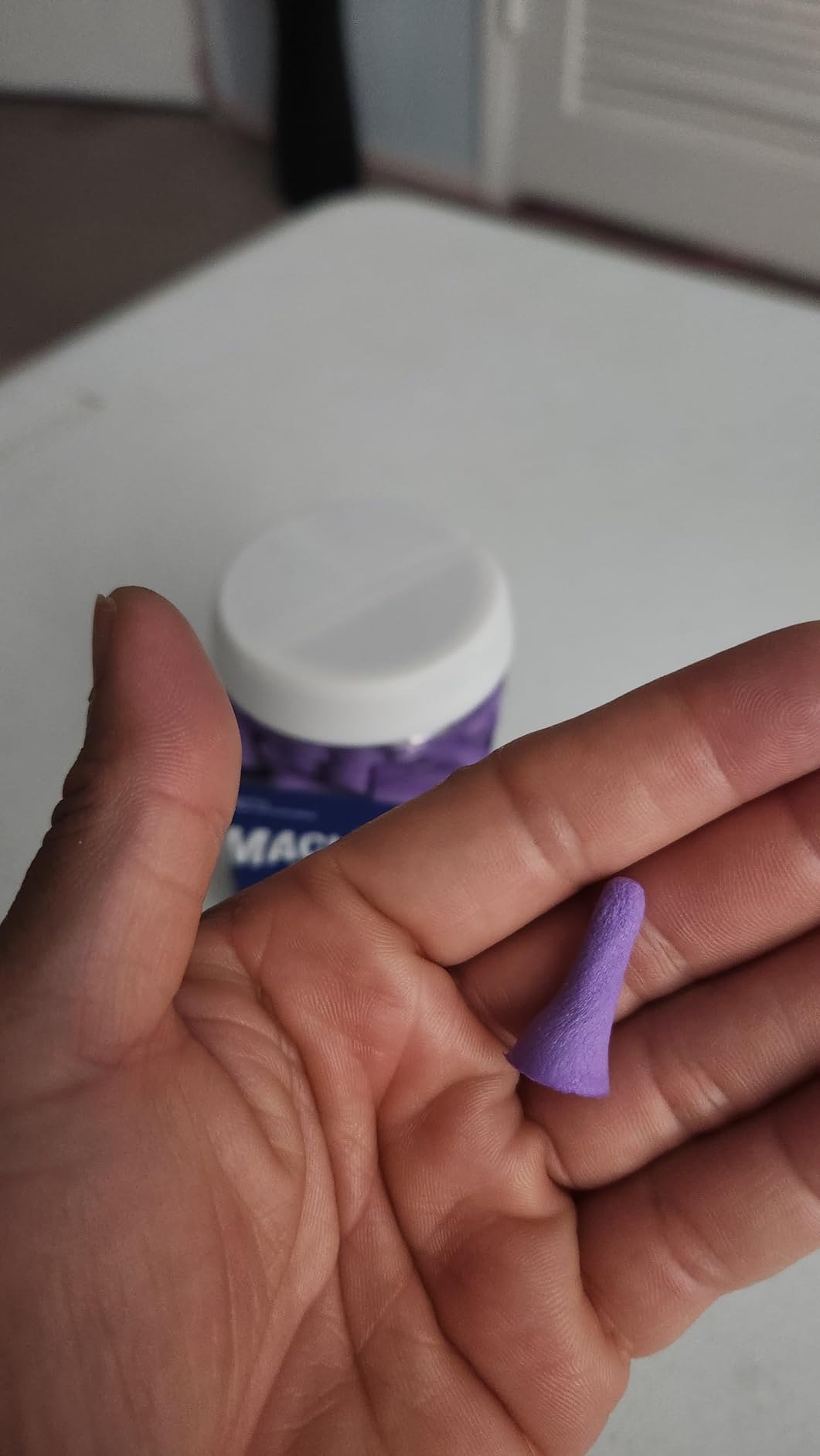 Slim Fit Soft Foam Earplugs, 50 Pair - Small Ear Plugs for Sleeping, Snoring, Traveling, Concerts customer photo 2