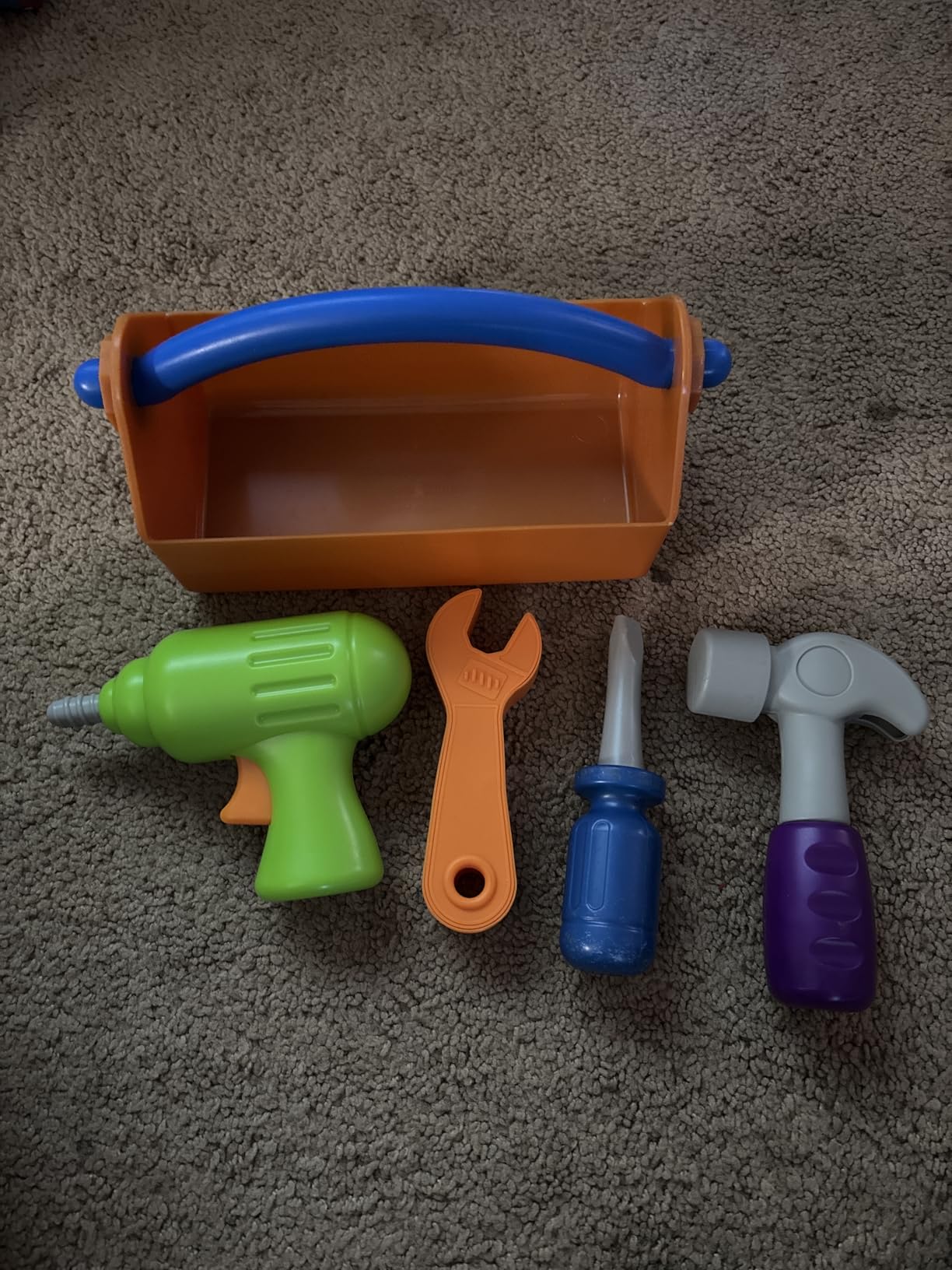 Learning Resources New Sprouts Fix It! My Very Own Tool Set - 6 Pieces, Ages 2+ Toddler Learning Toys, Develops Fine Motor Skills, Toddler Tool Set customer photo 2
